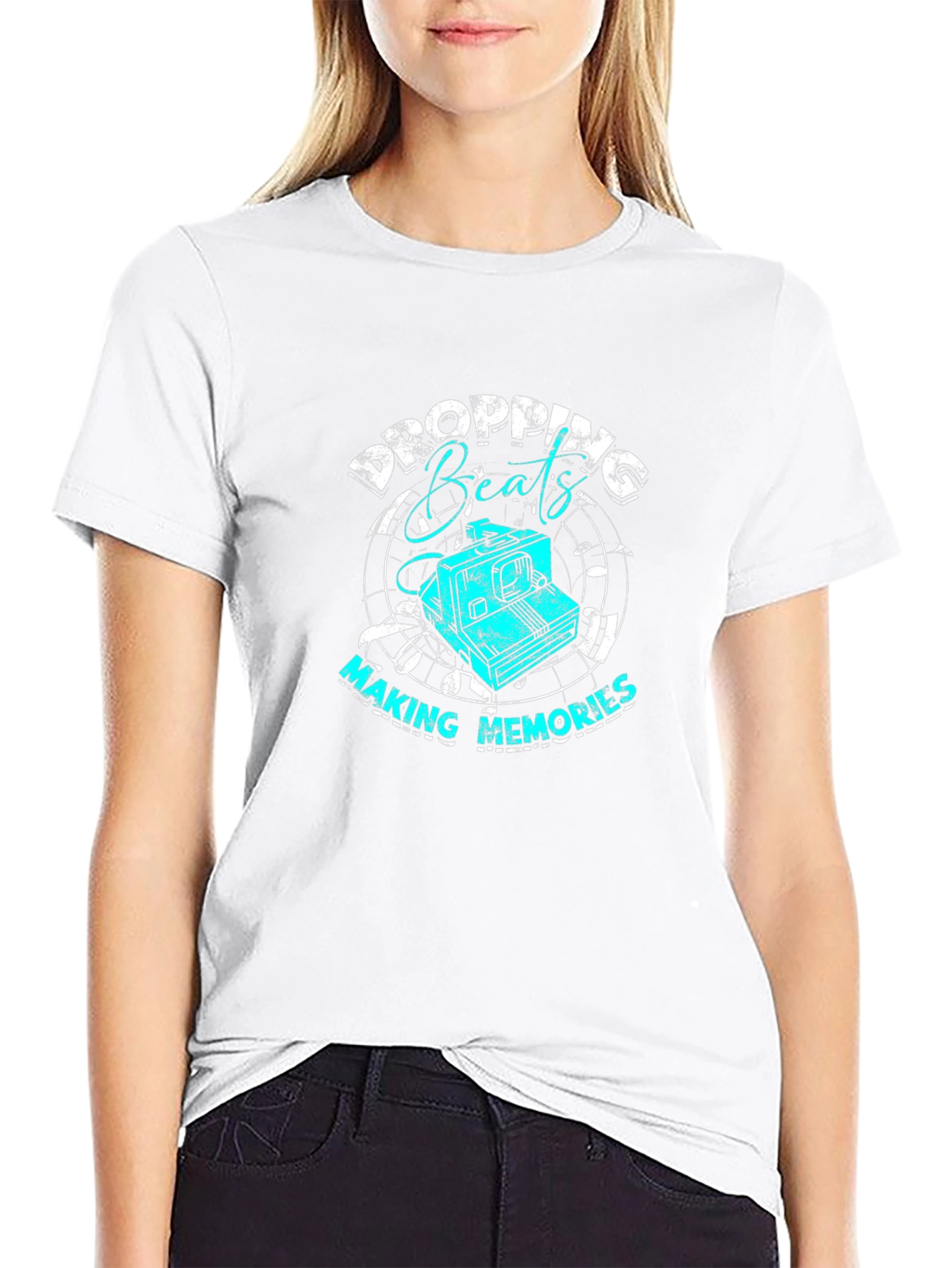 Dropping Beats T-Shirt - Music Lover Tee