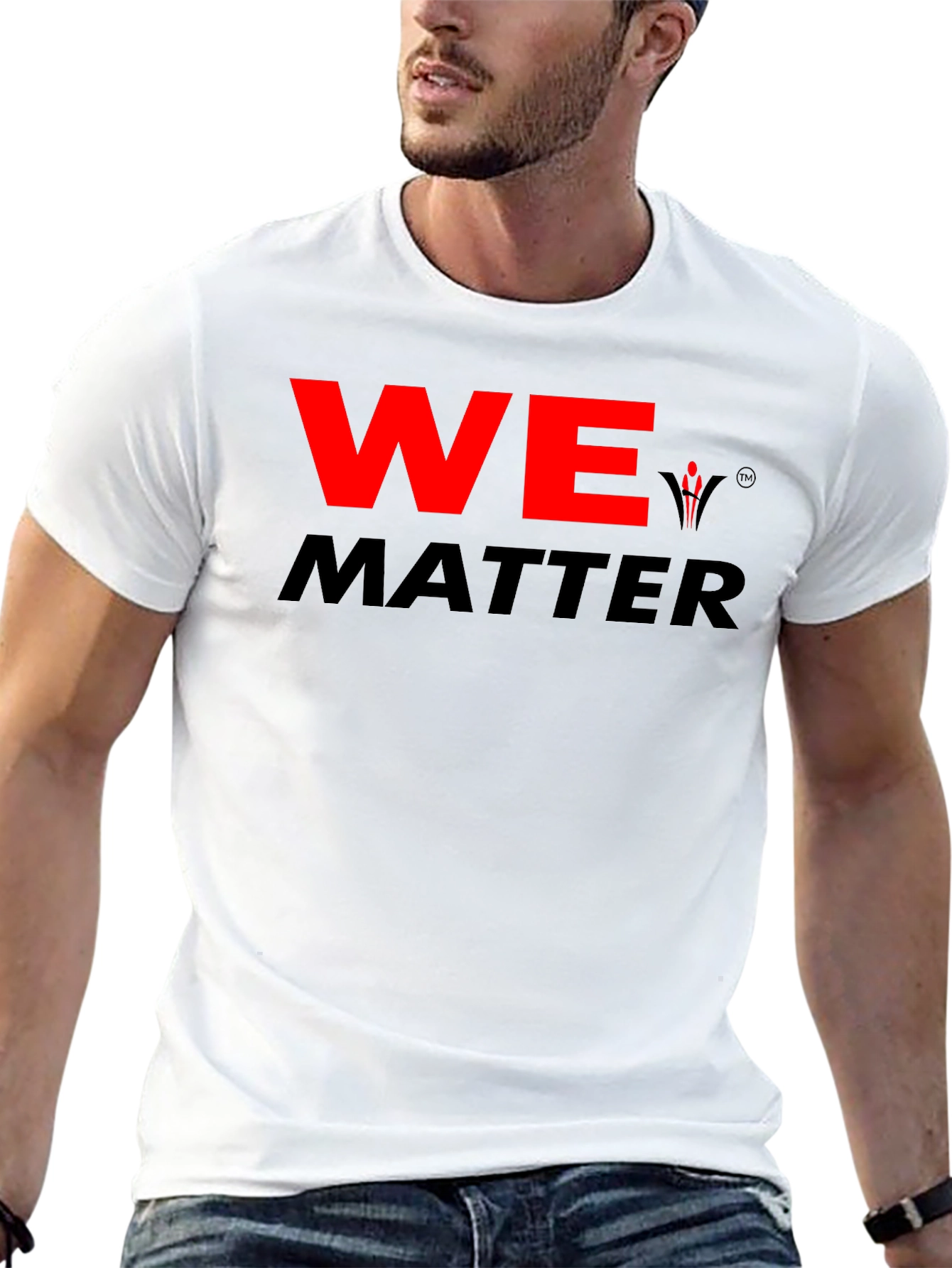 We Matter Graphic T-Shirt - Black