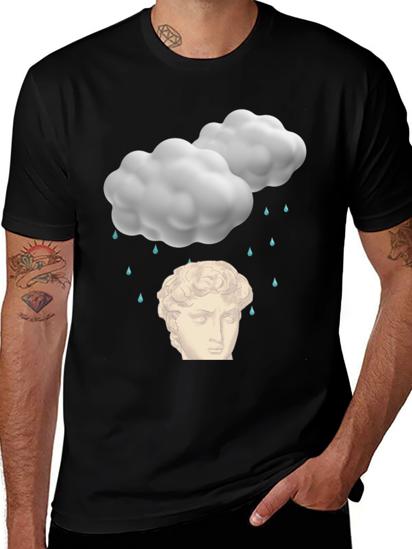 Rainy Day David Graphic Tee