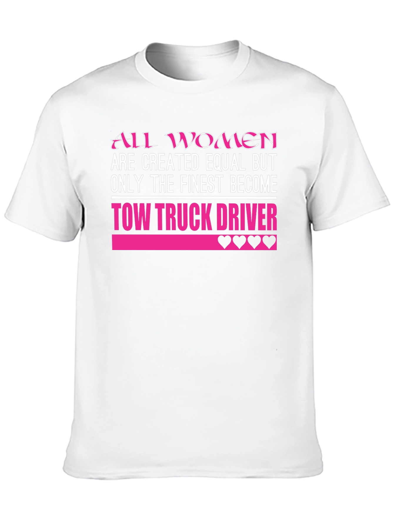 Finest Women Tow Truck Driver T-Shirt