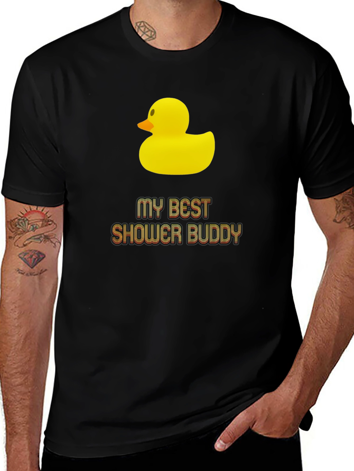 My Best Shower Buddy T-Shirt - Rubber Duck