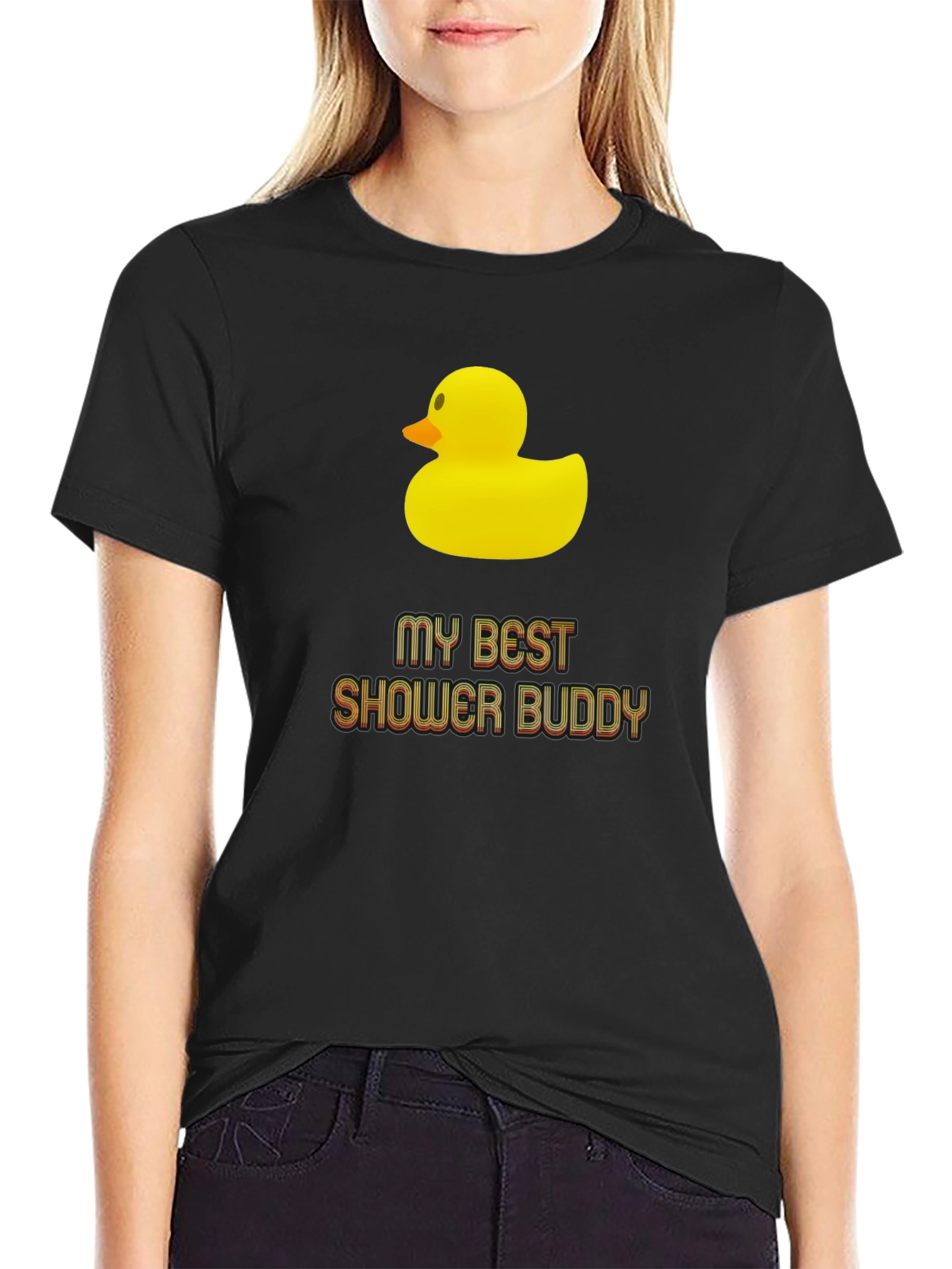 My Best Shower Buddy T-Shirt - Rubber Duck