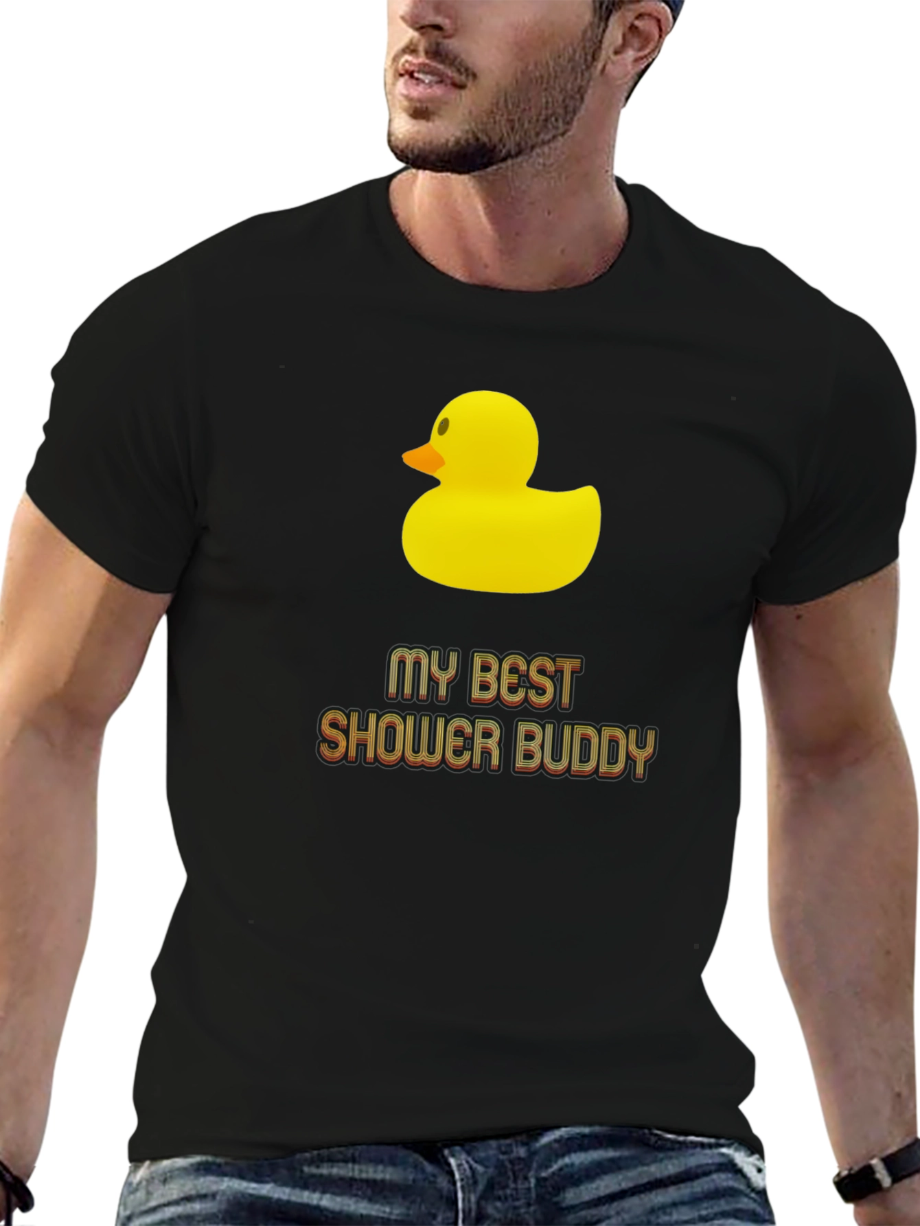 My Best Shower Buddy T-Shirt - Rubber Duck