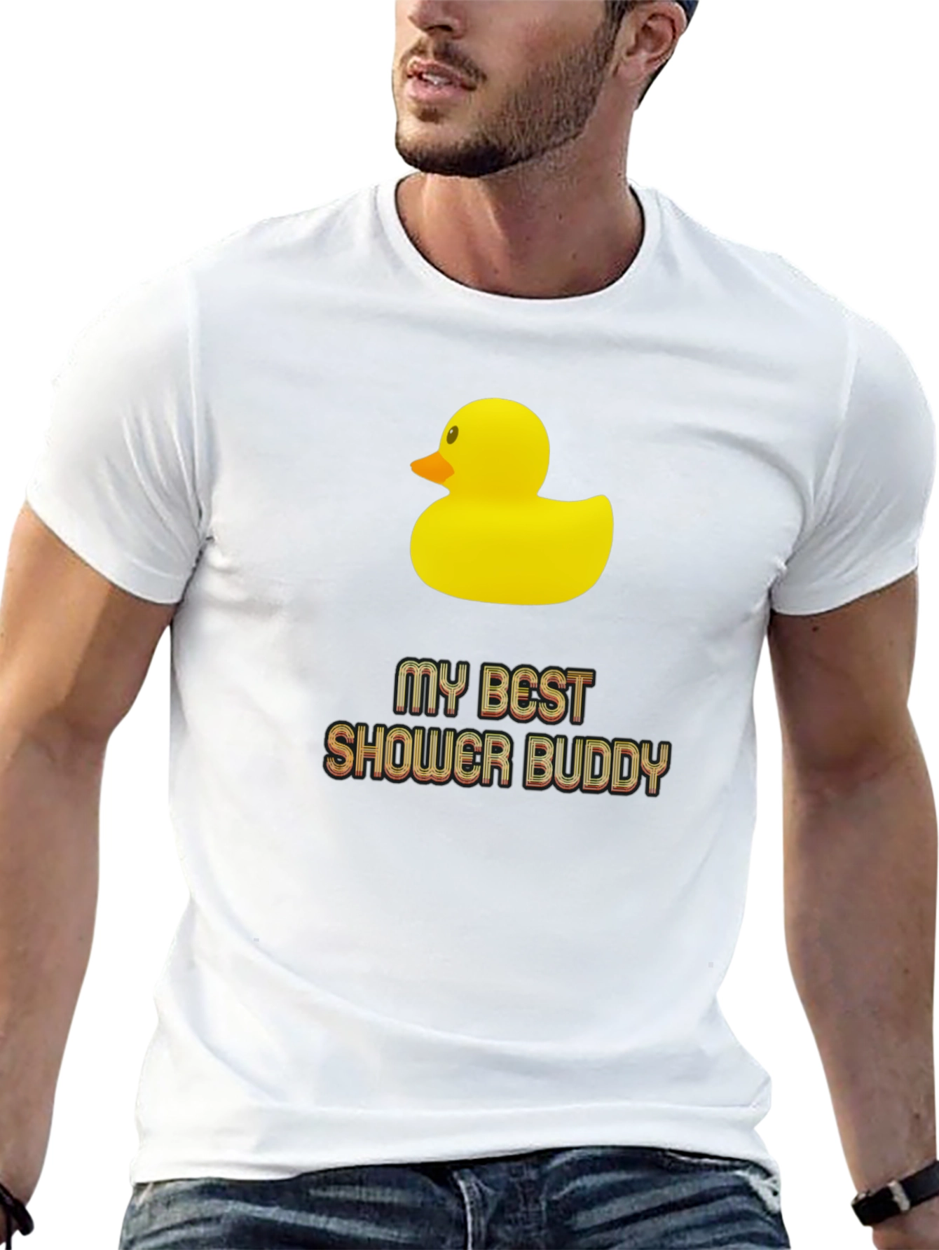 My Best Shower Buddy T-Shirt - Rubber Duck