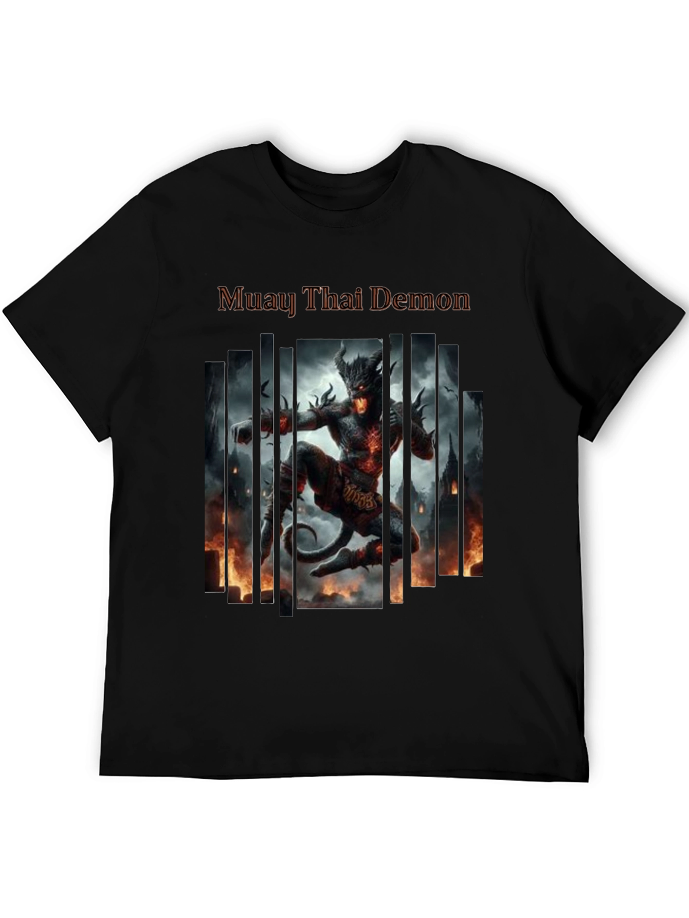 Muay Thai Demon Graphic T-Shirt