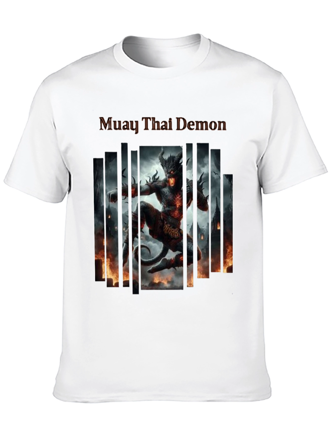 Muay Thai Demon Graphic T-Shirt
