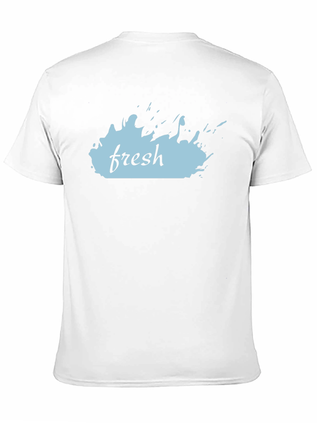 Fresh Graphic Tee - Stylish Mens Black T-Shirt