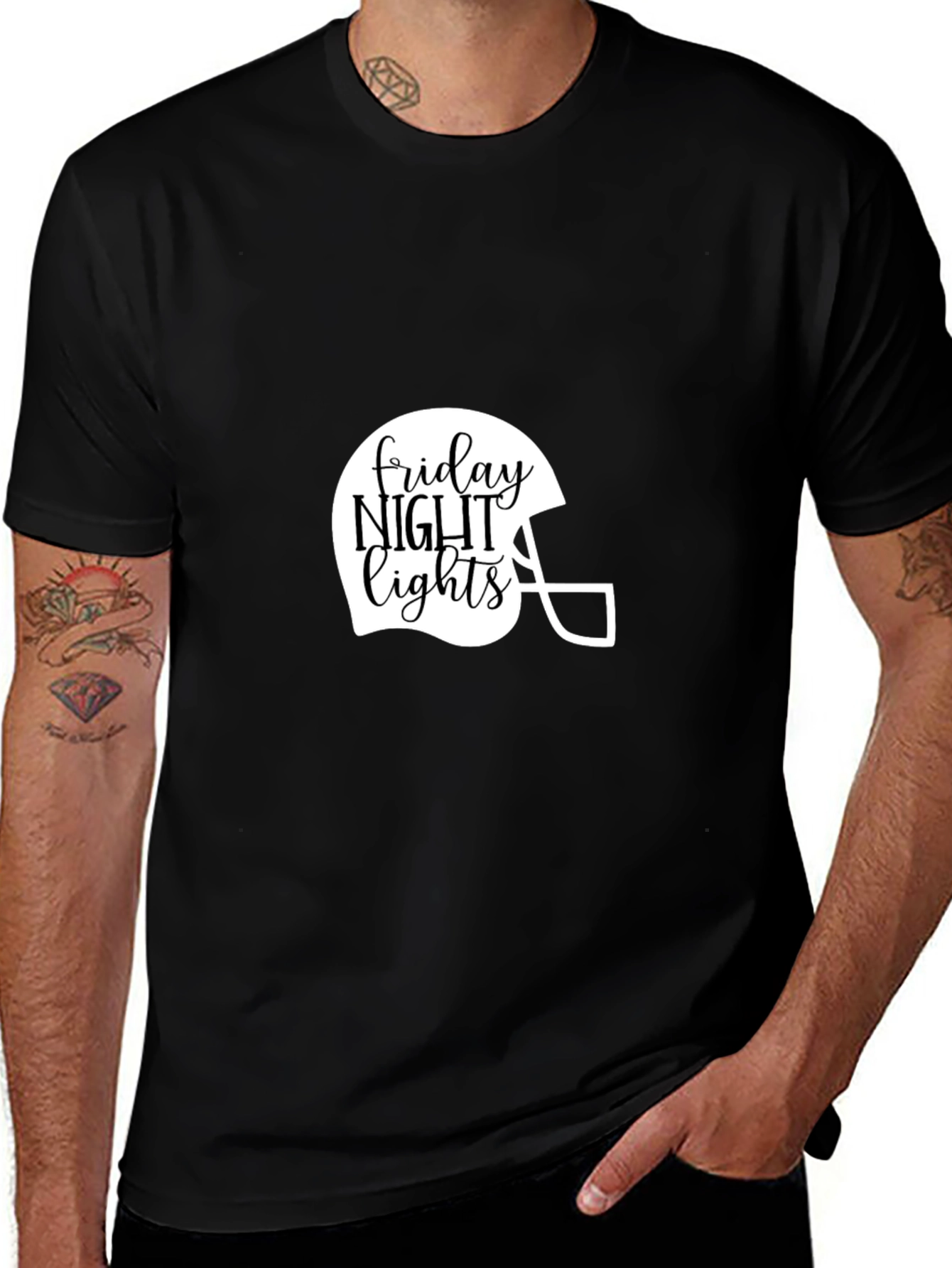 Friday Night Lights Football Helmet T-Shirt