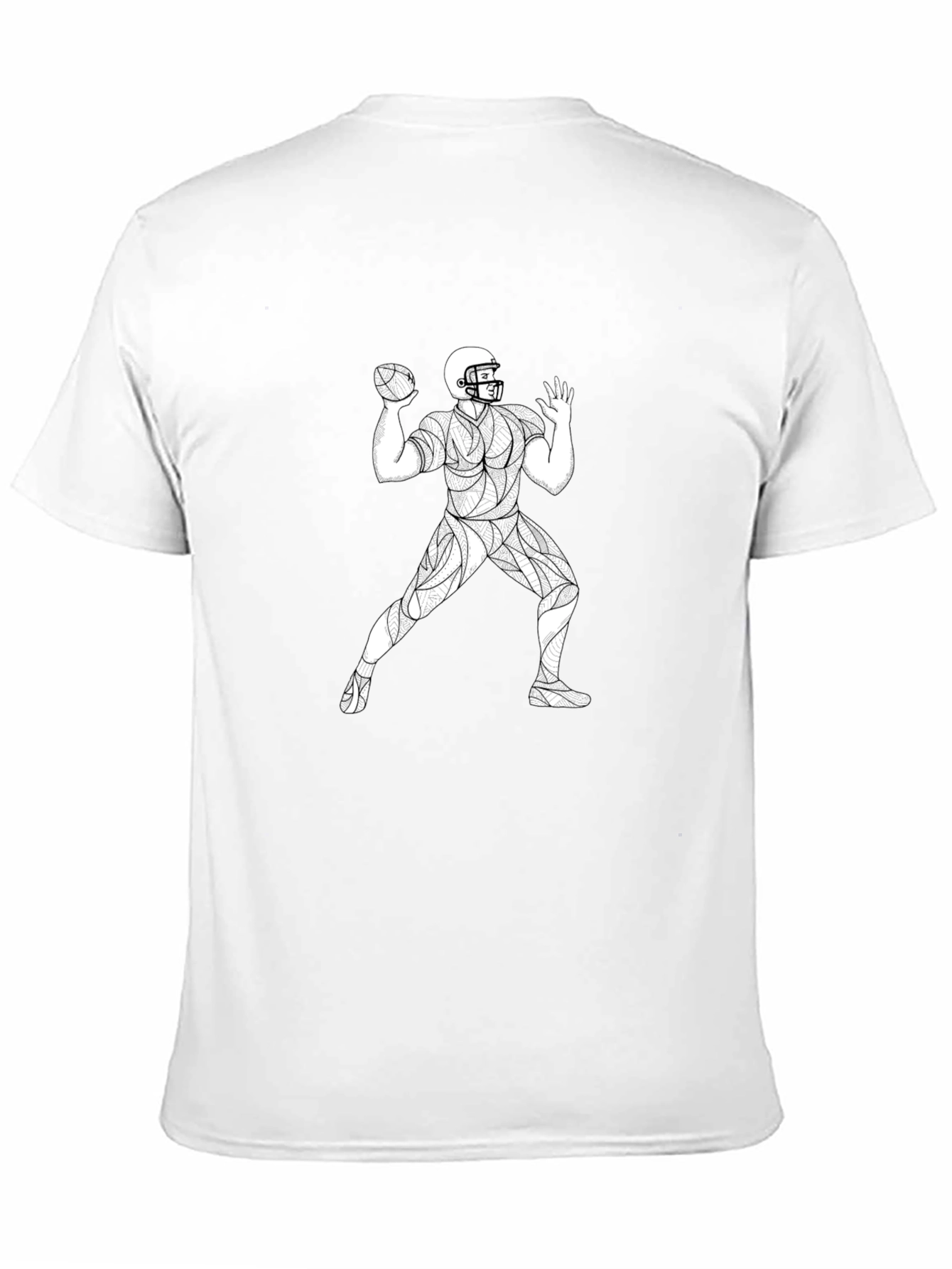 Quarterback Throwing T-Shirt