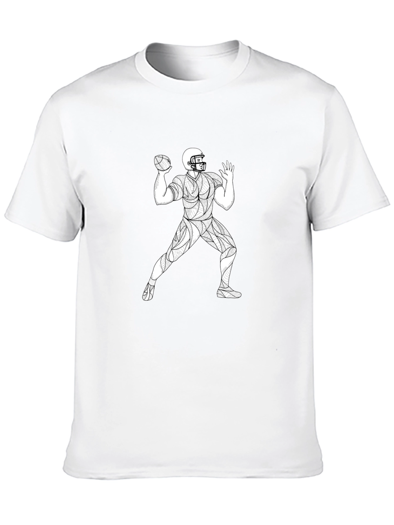 Quarterback Throwing T-Shirt