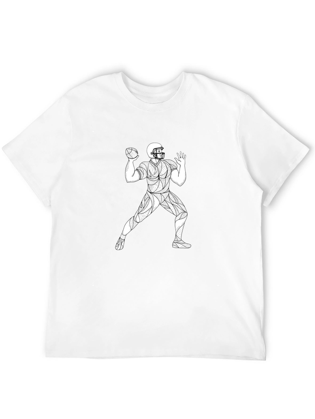 Quarterback Throwing T-Shirt