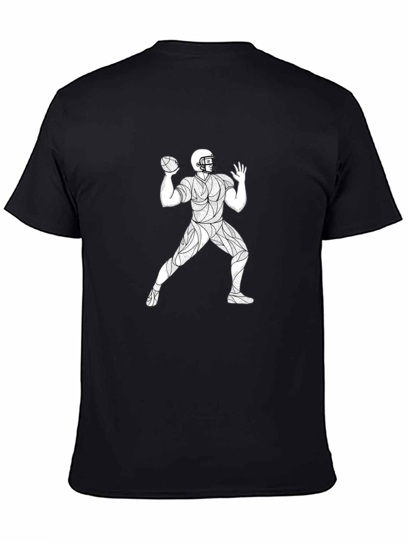 Quarterback Throwing T-Shirt