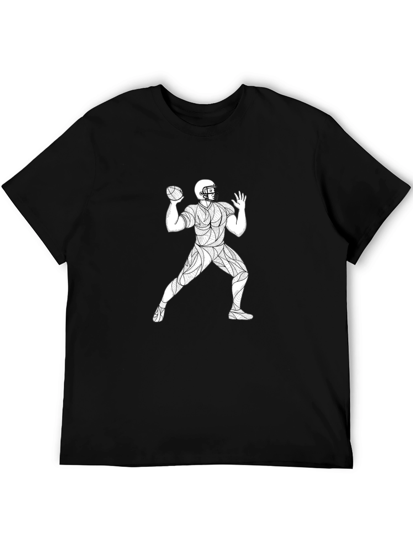 Quarterback Throwing T-Shirt
