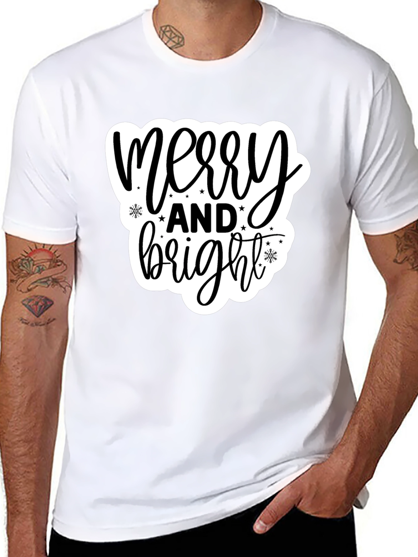 Merry and Bright Graphic Tee