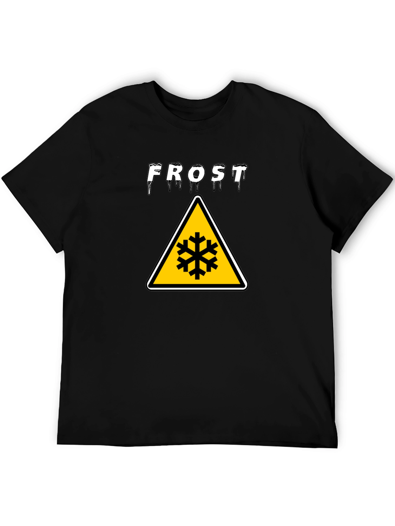Frost Warning Black T-Shirt