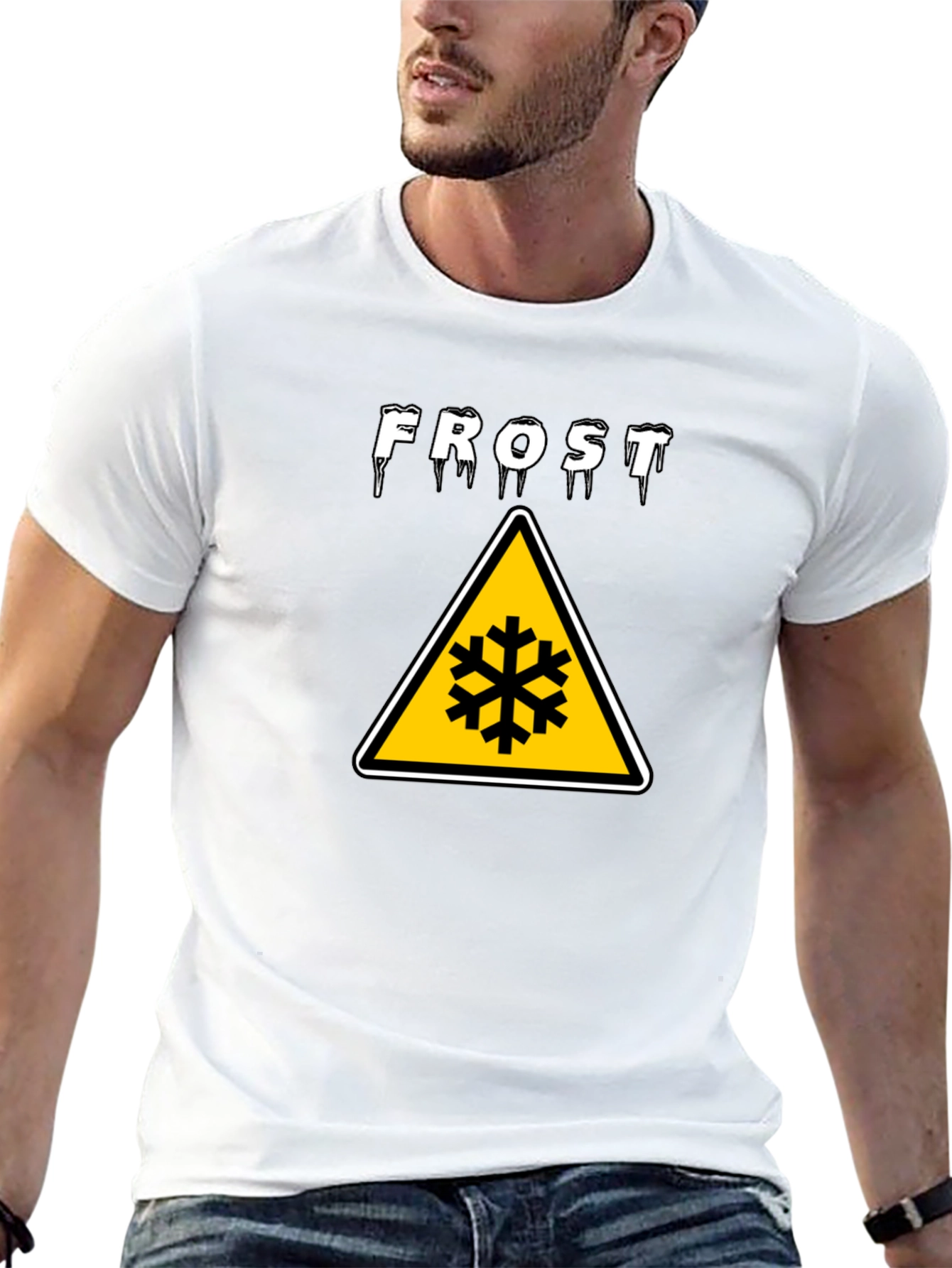 Frost Warning Black T-Shirt