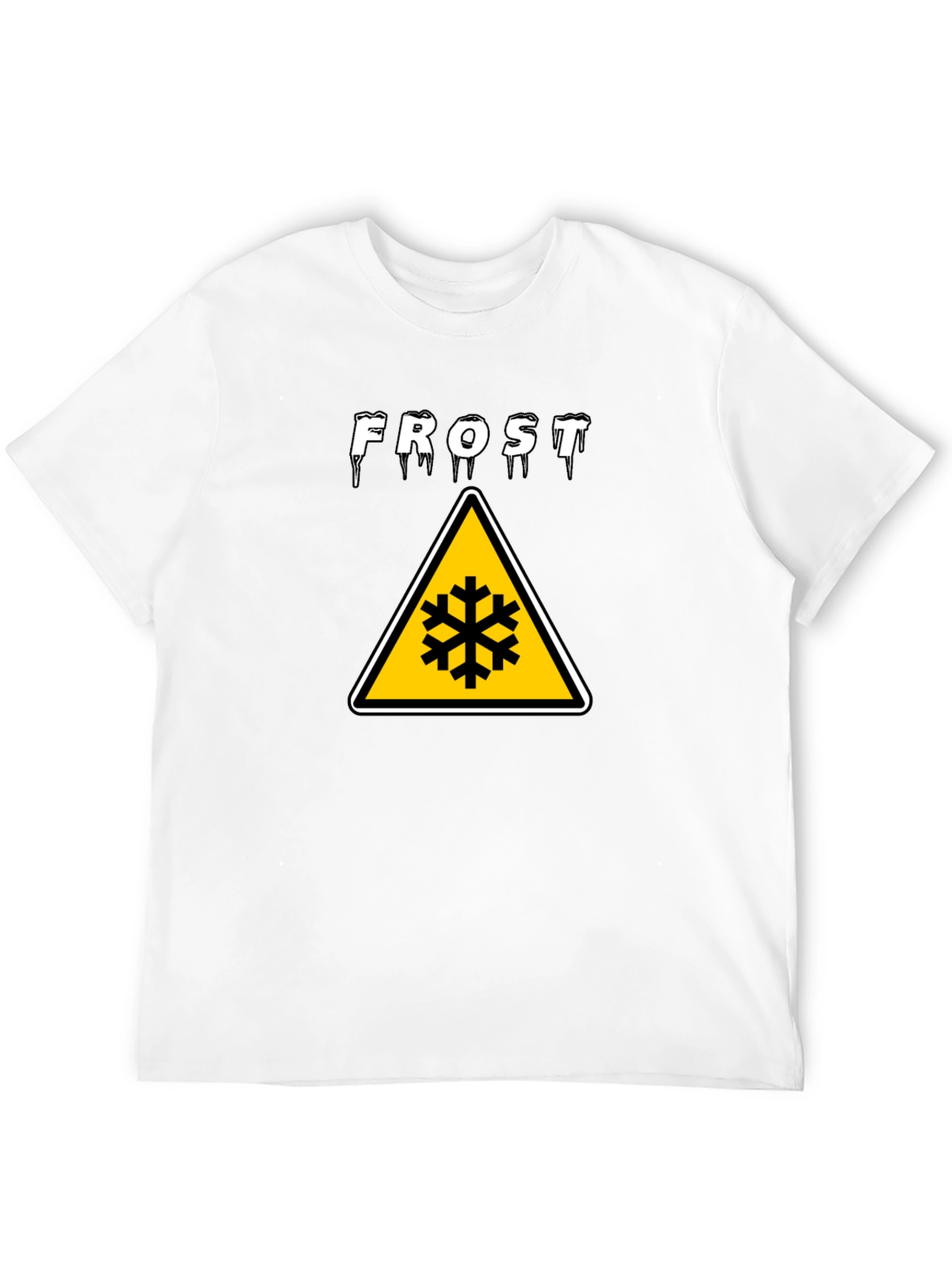 Frost Warning Black T-Shirt
