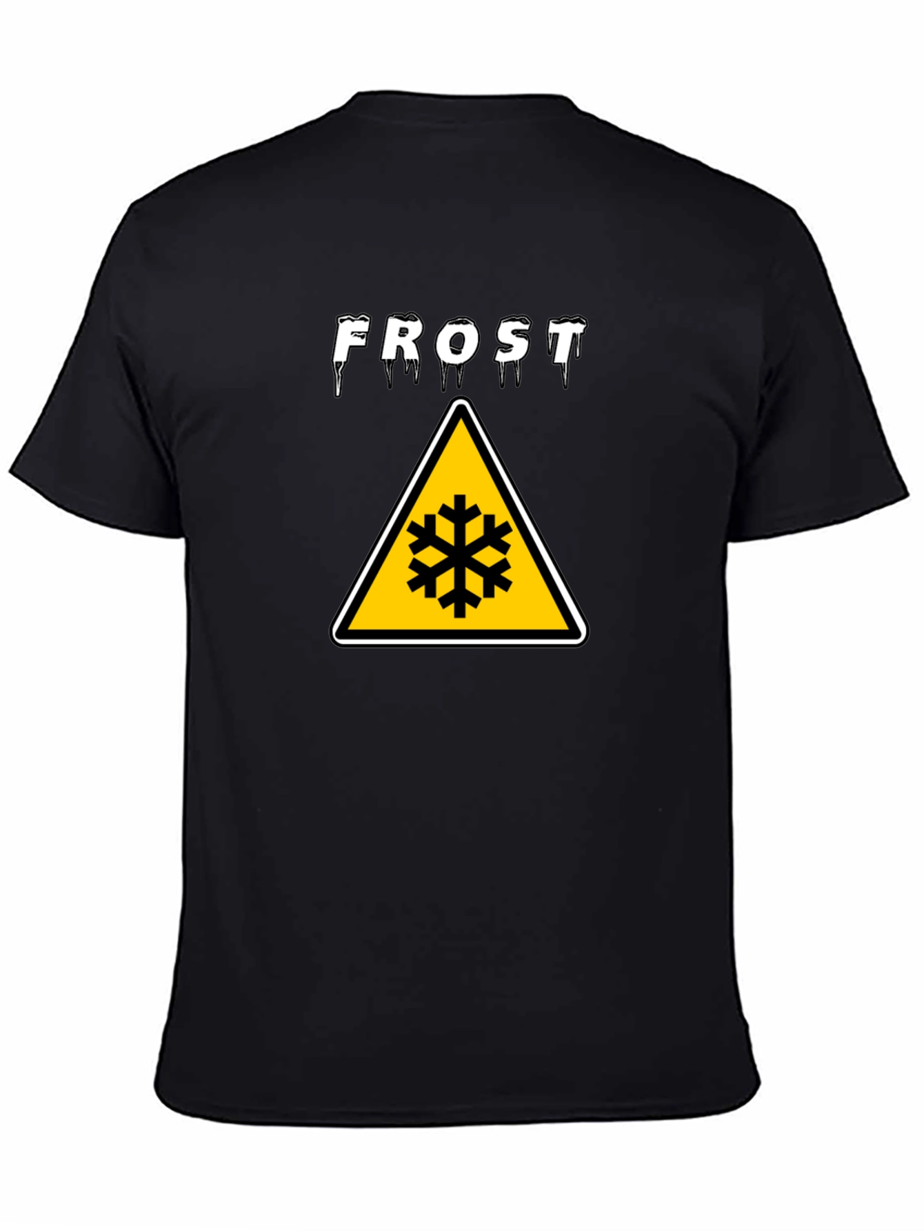Frost Warning Black T-Shirt