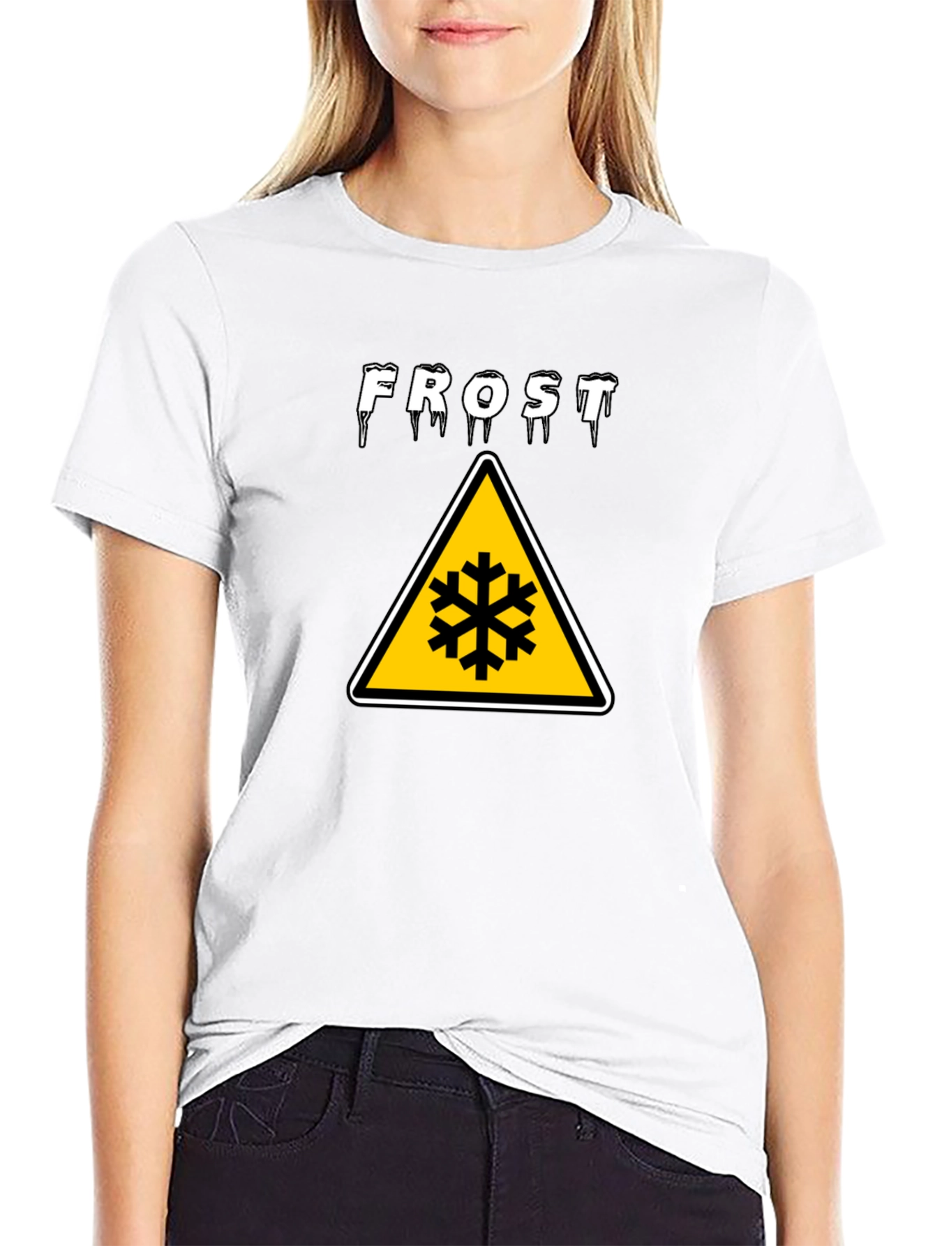 Frost Warning Black T-Shirt