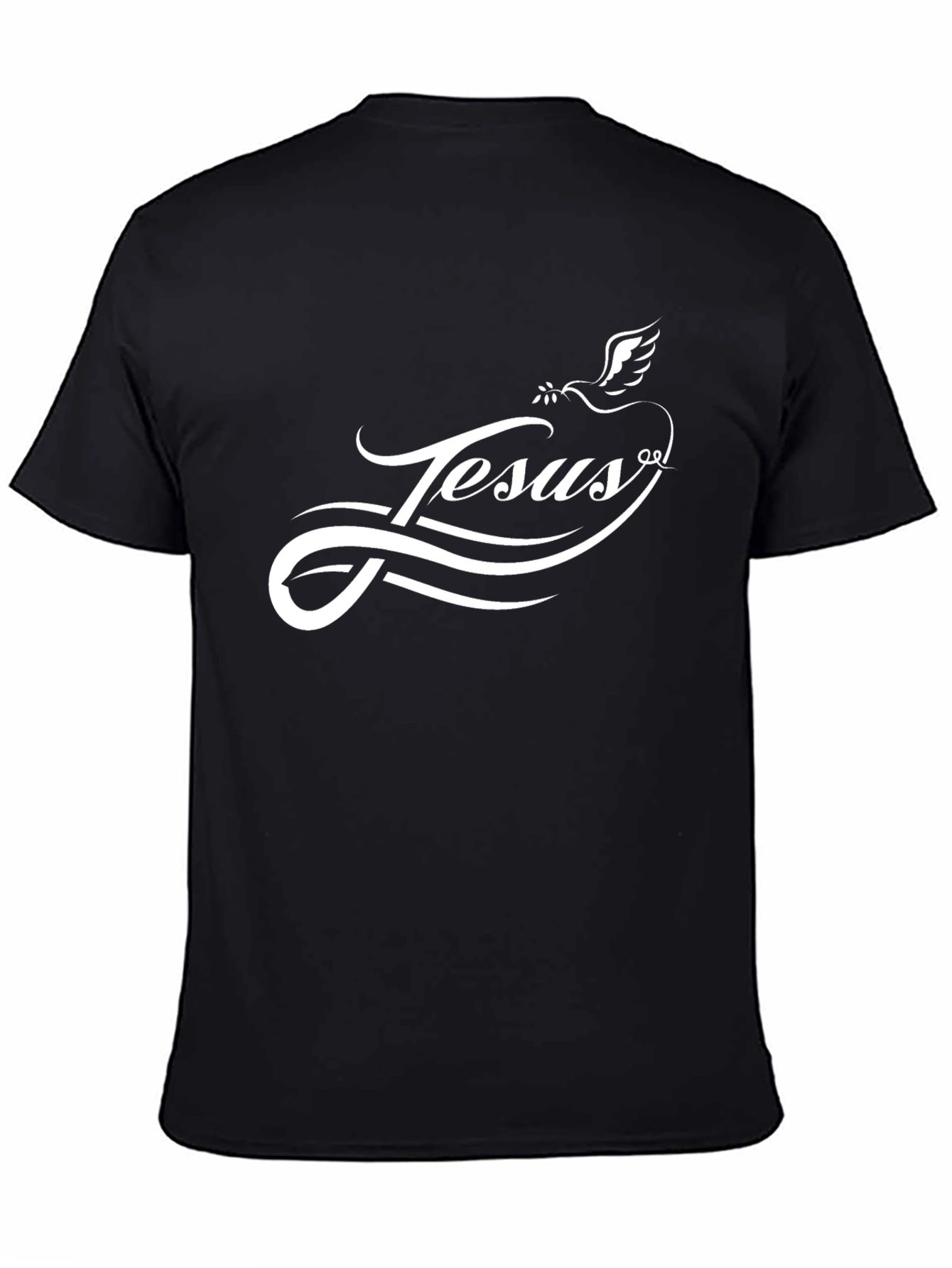 Jesus Dove Graphic T-Shirt - Religious Apparel