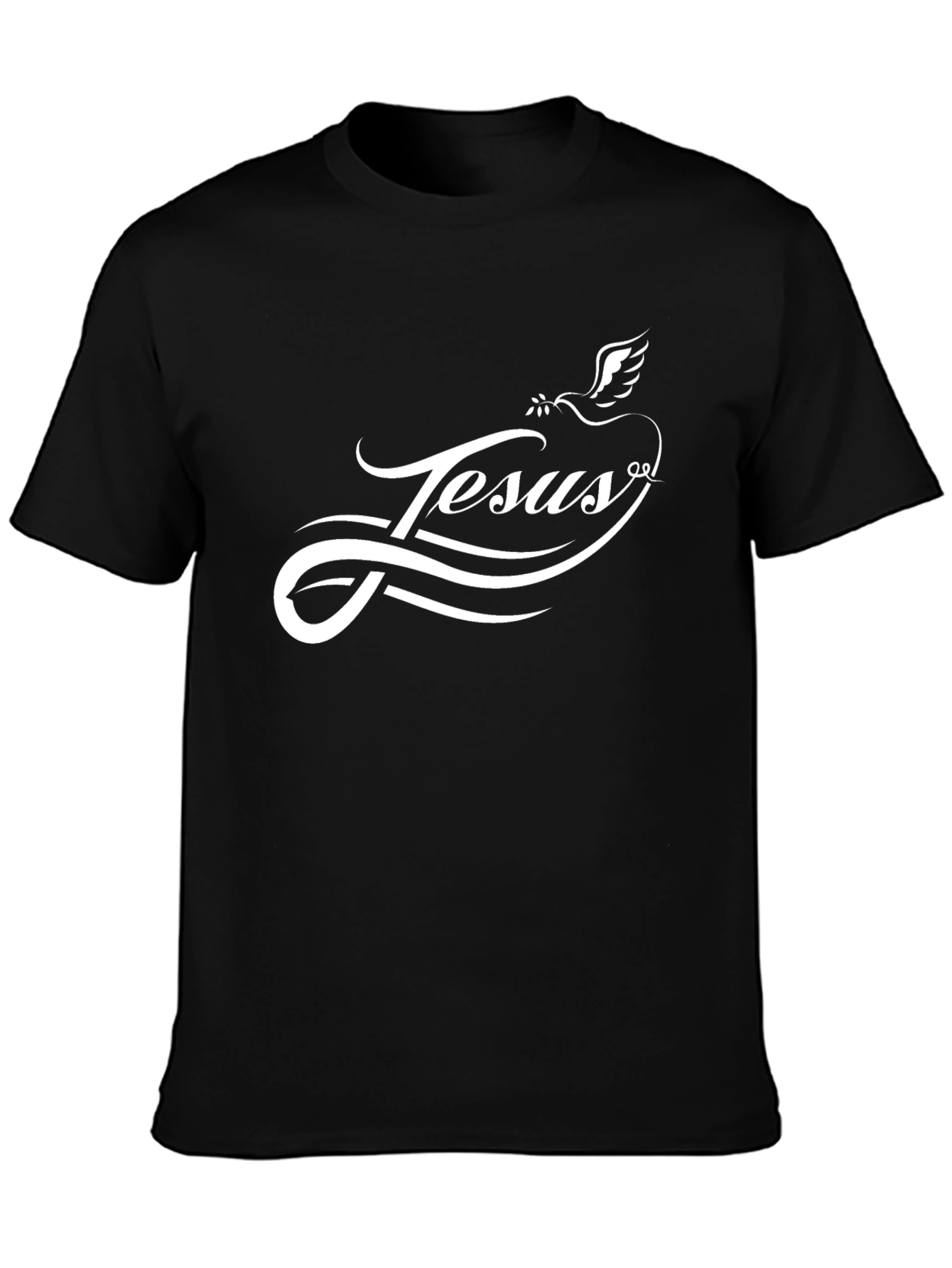 Jesus Dove Graphic T-Shirt - Religious Apparel