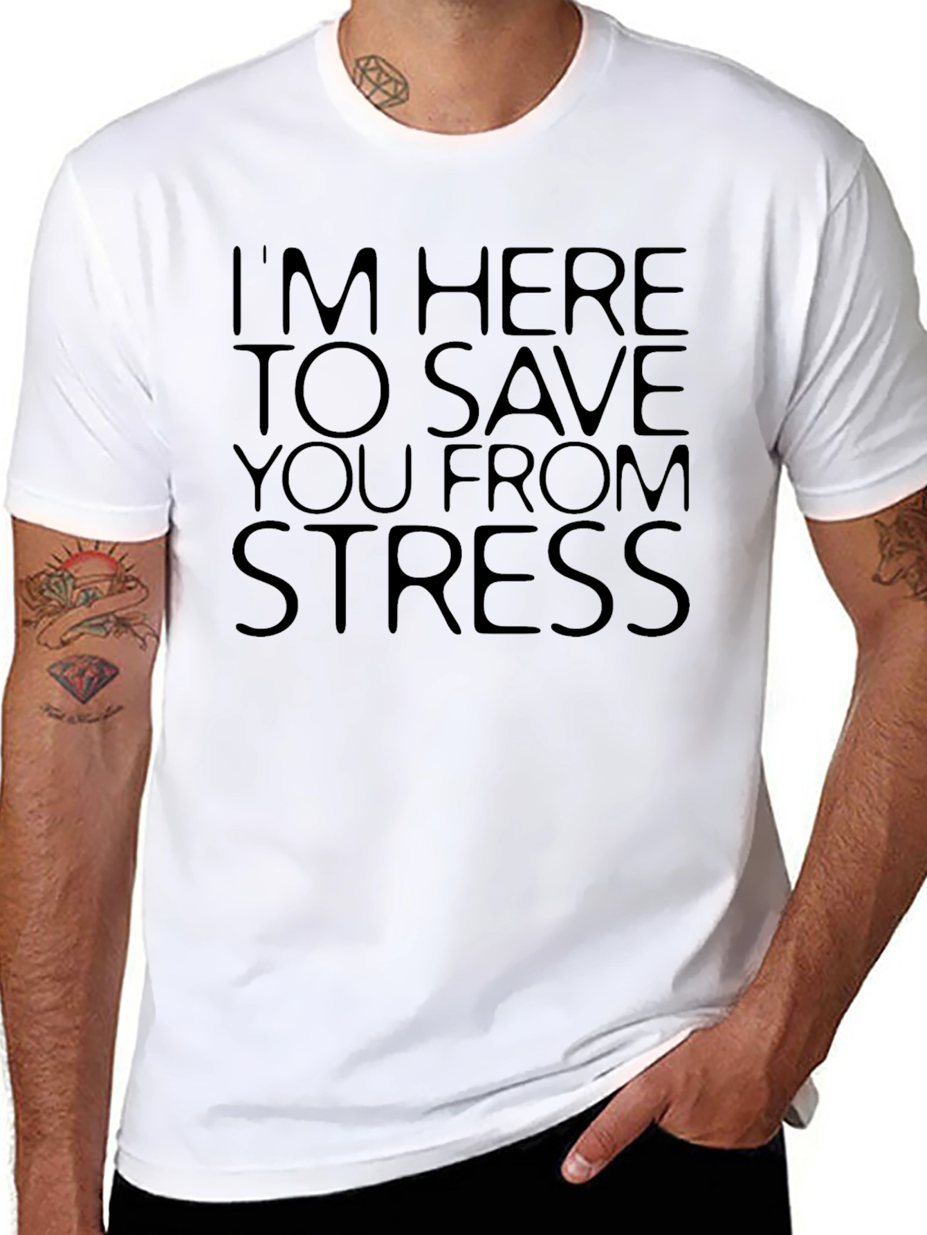 Stress Relief T-Shirt: Im Here To Save You
