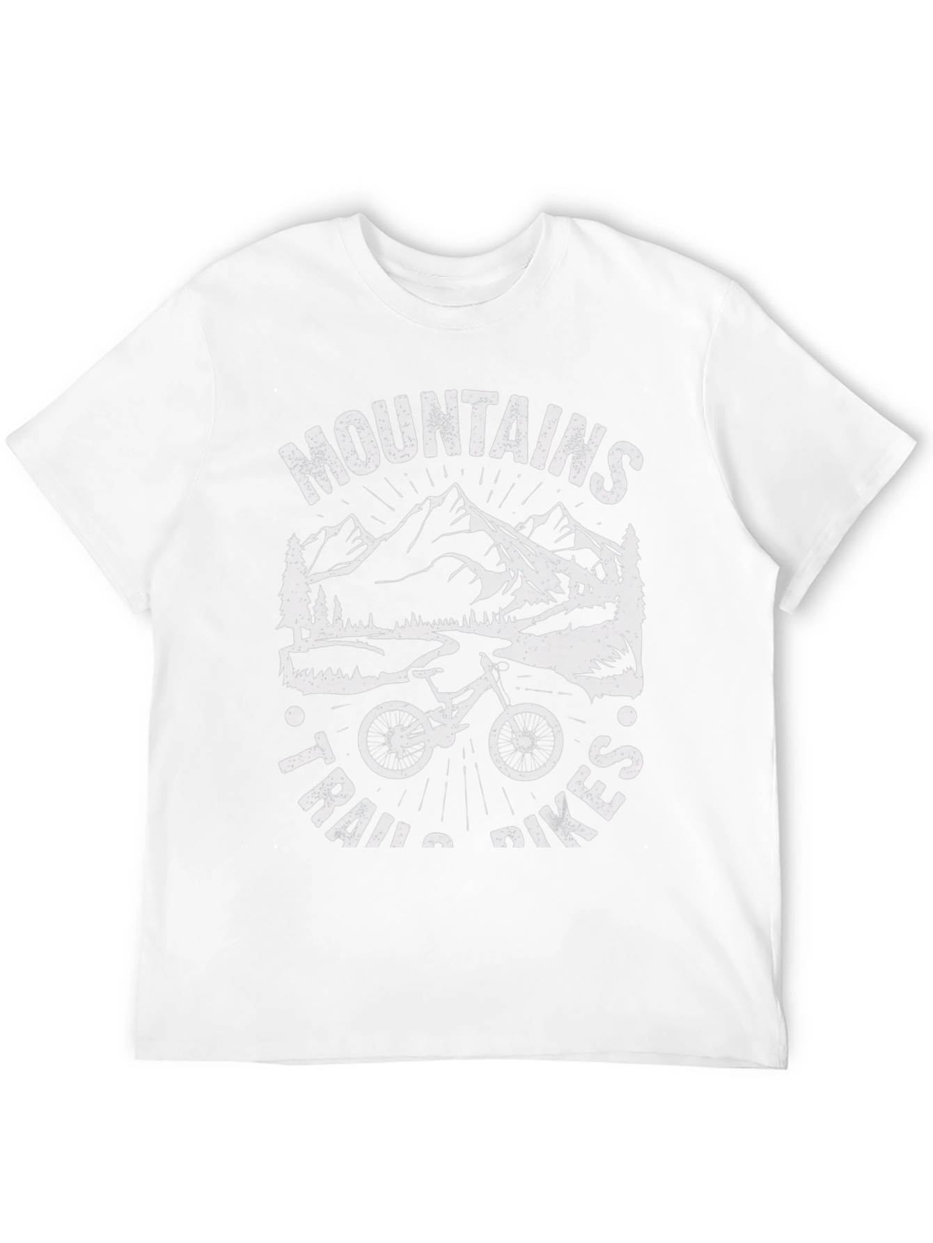 Mountains Trails Bikes T-Shirt