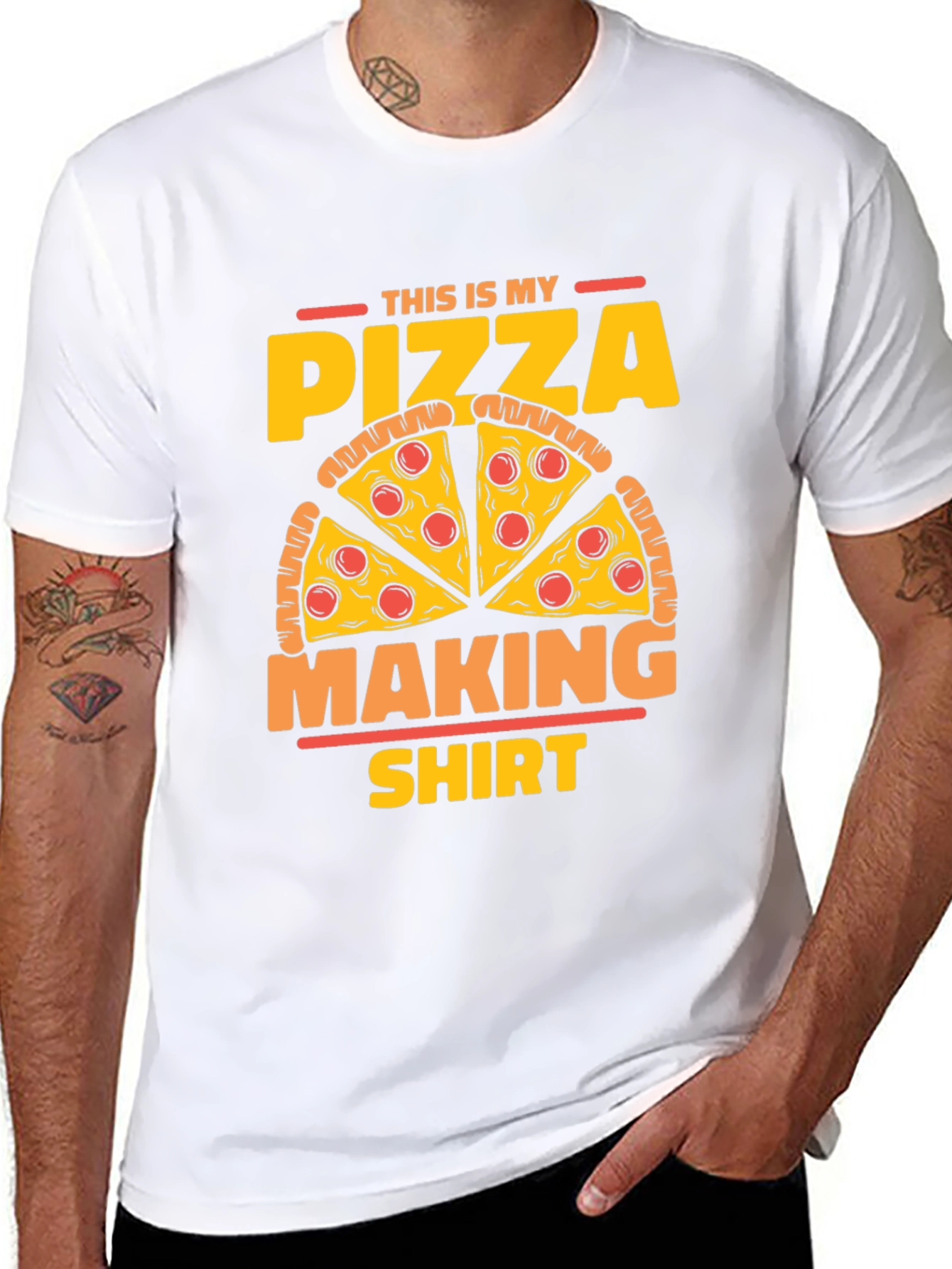 Pizza Making T-Shirt - Funny Graphic Tee