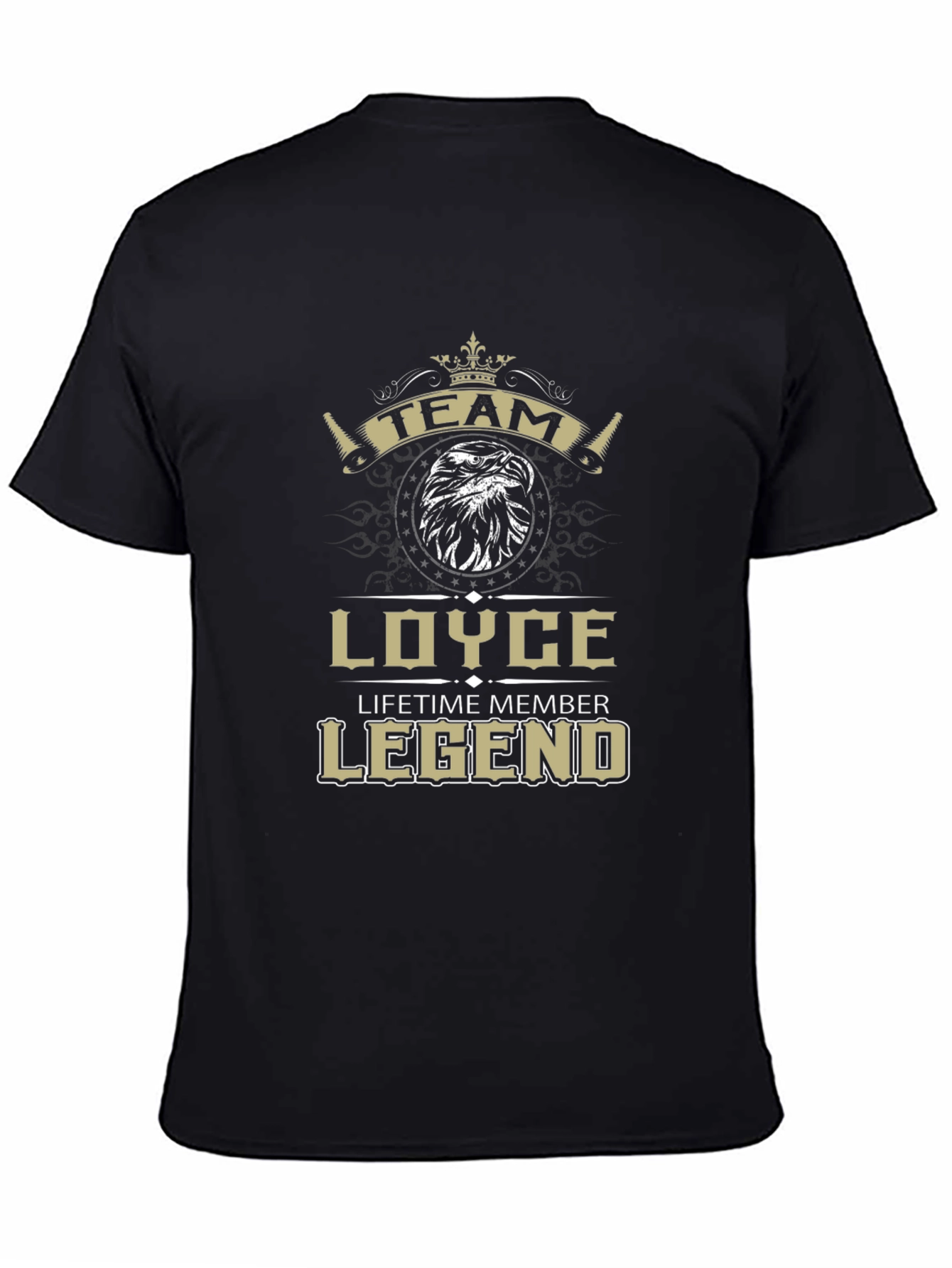 Team Loyce Lifetime Legend Black T-Shirt
