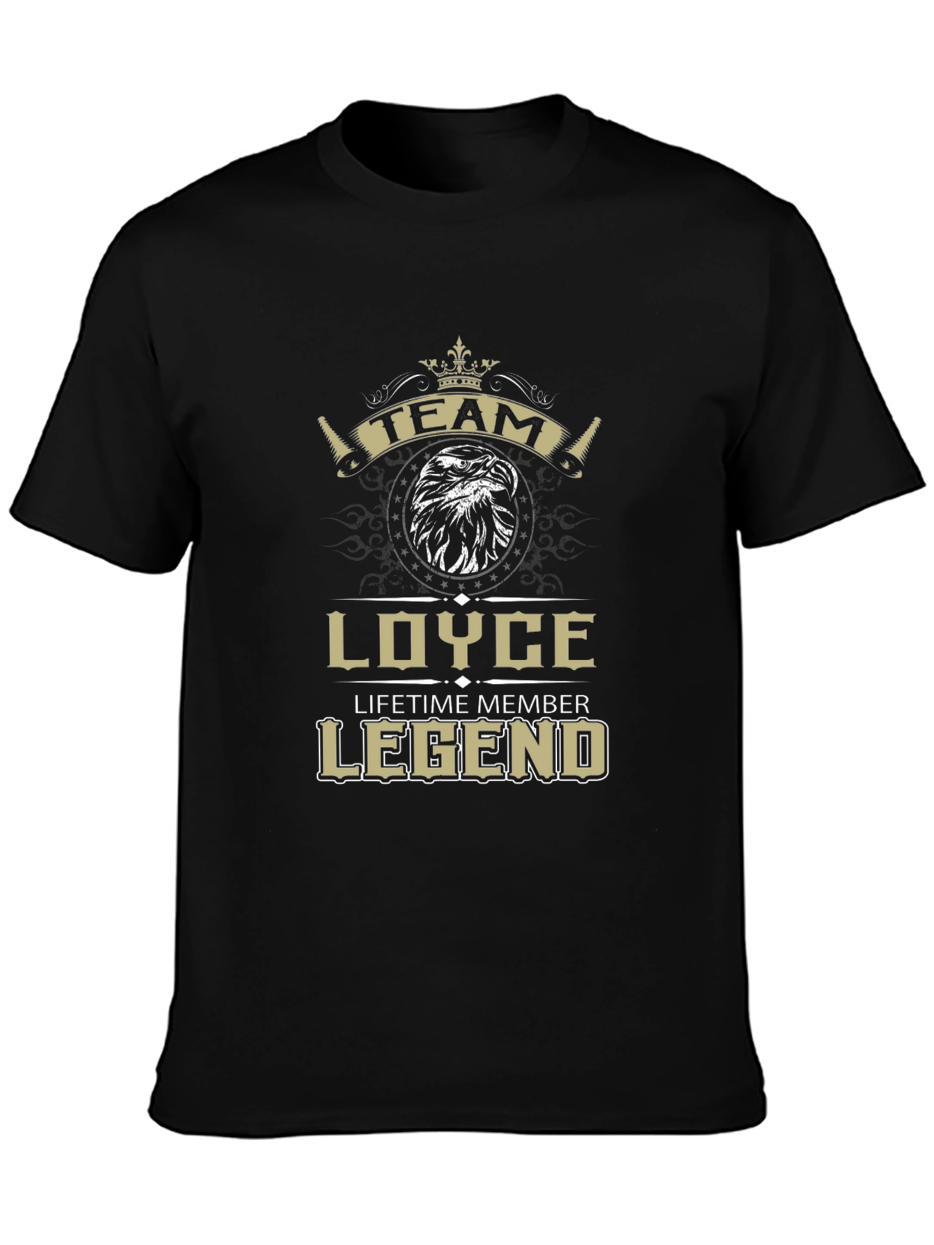 Team Loyce Lifetime Legend Black T-Shirt