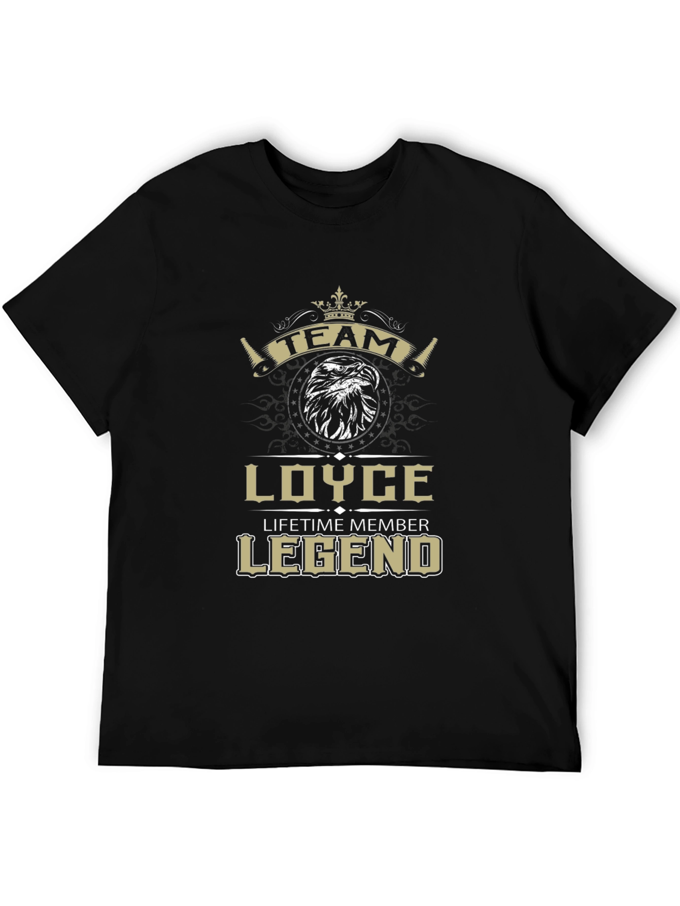 Team Loyce Lifetime Legend Black T-Shirt