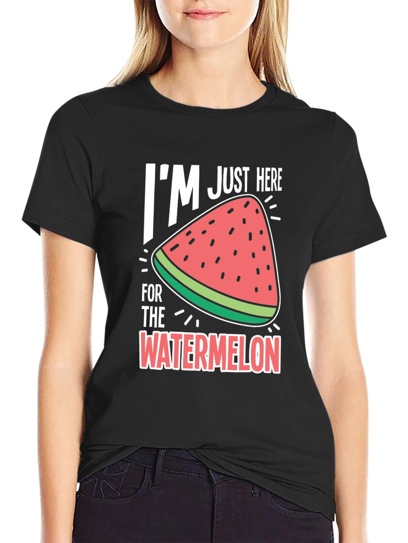 Im Just Here for the Watermelon T-Shirt