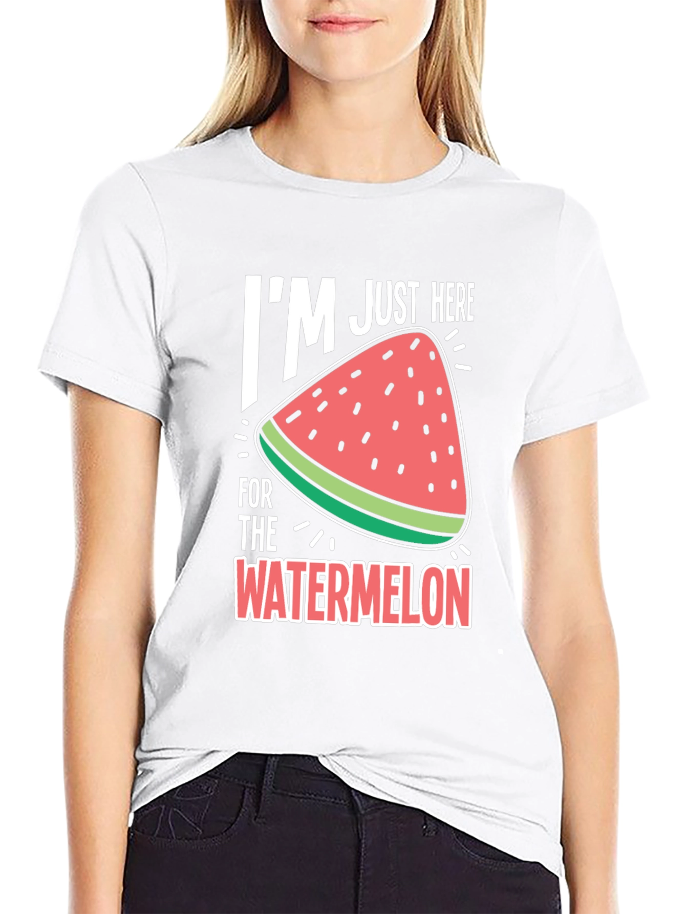 Im Just Here for the Watermelon T-Shirt