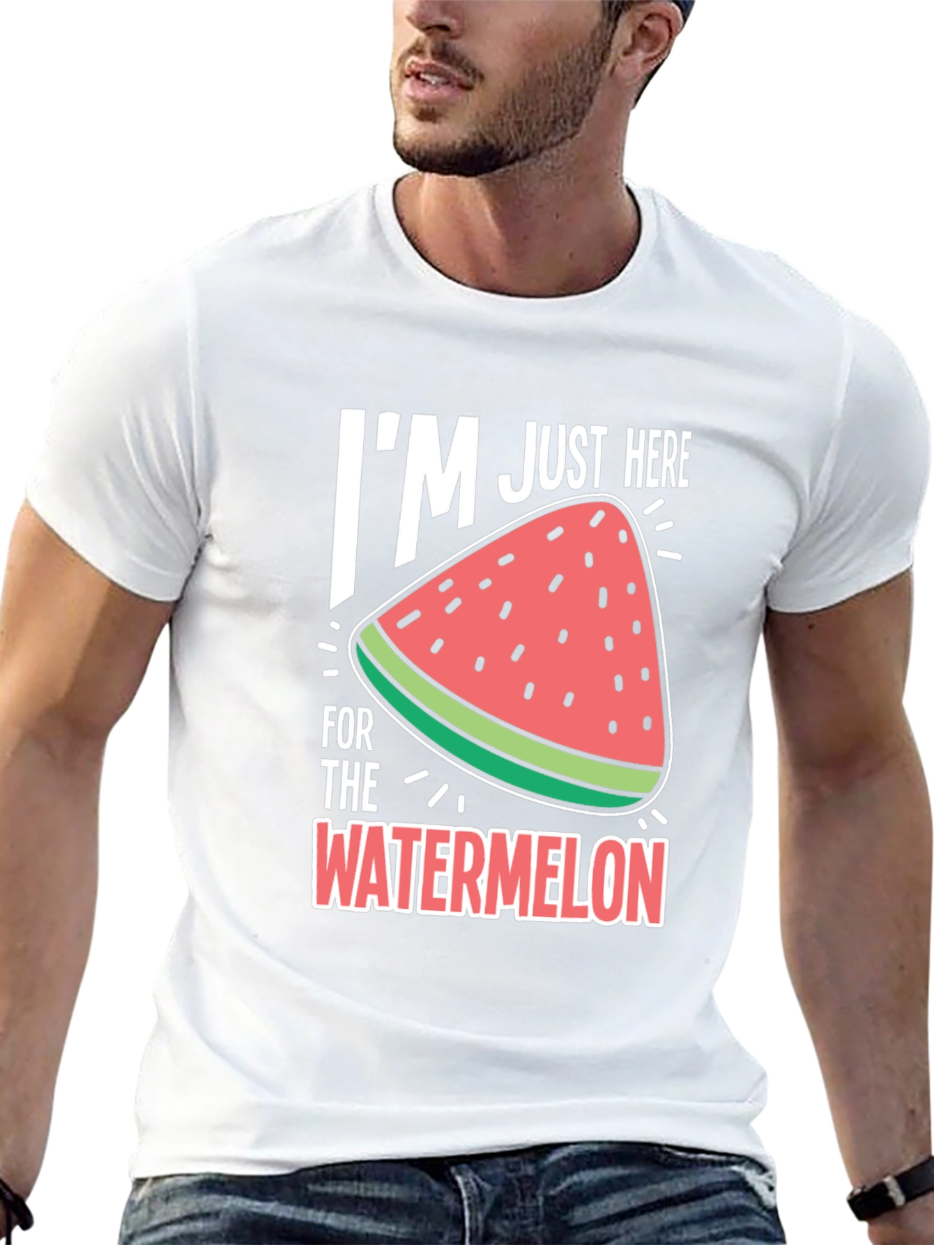 Im Just Here for the Watermelon T-Shirt