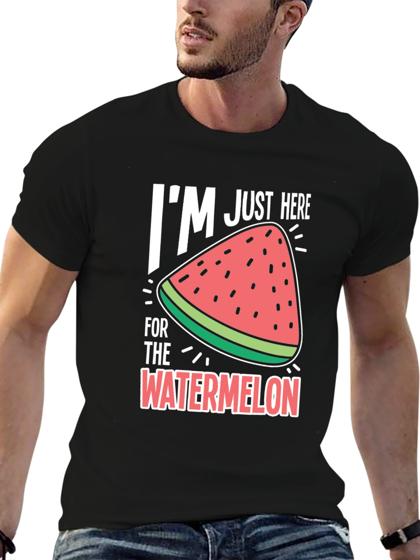 Im Just Here for the Watermelon T-Shirt