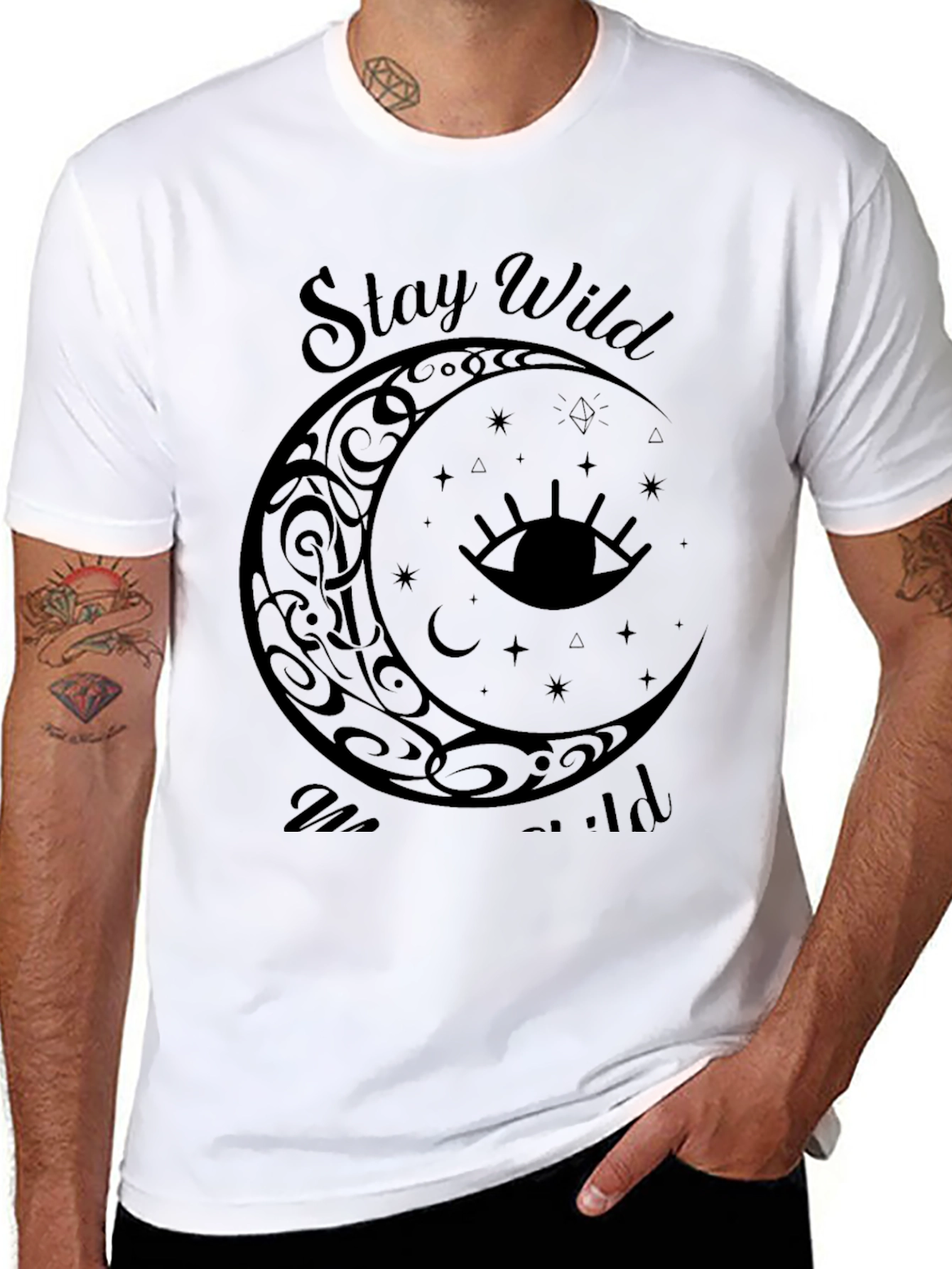 Stay Wild Moon Graphic T-Shirt