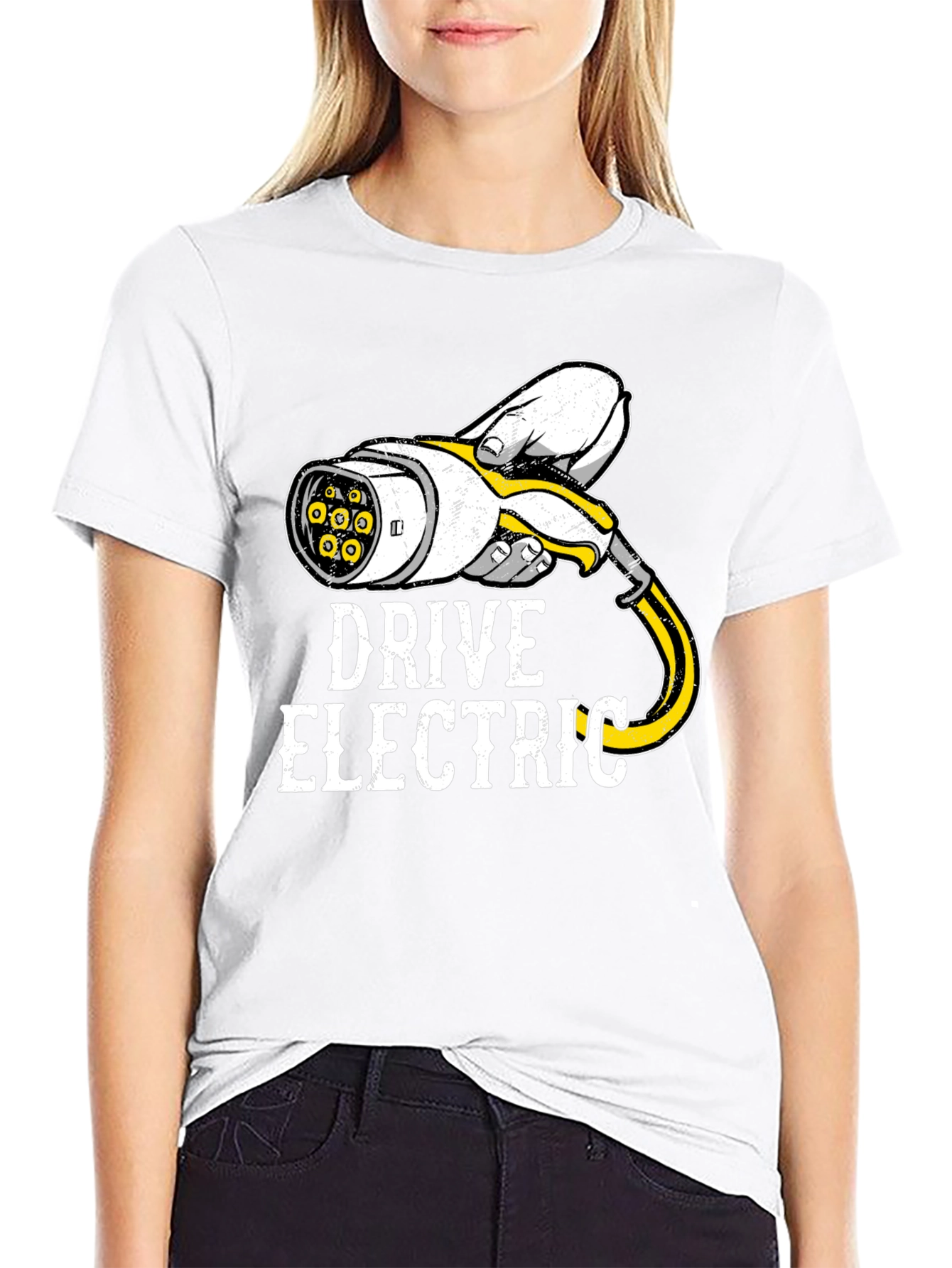 Drive Electric T-Shirt - EV Charger Graphic Tee