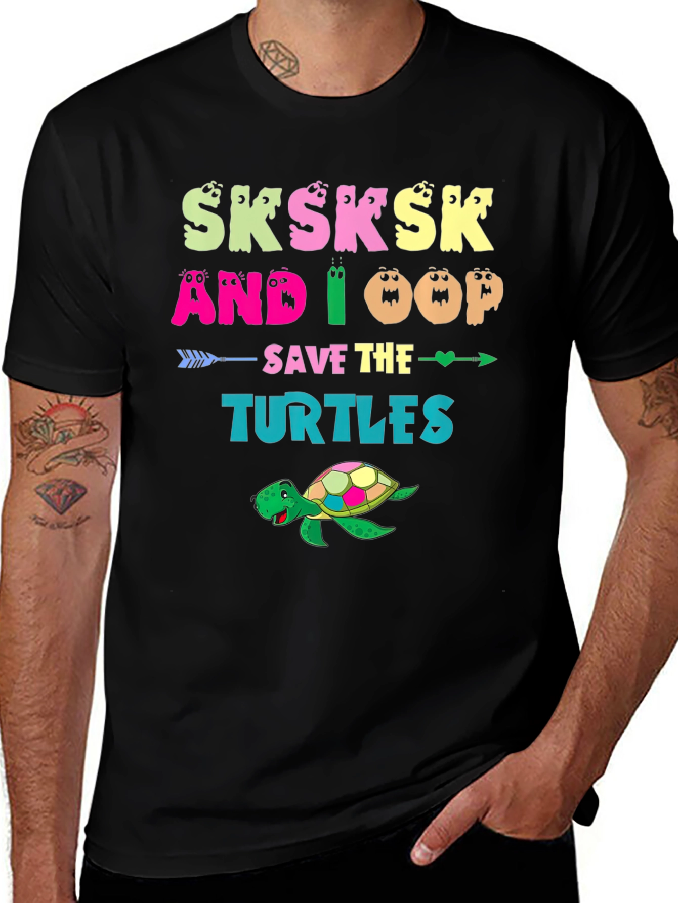 Save The Turtles Sksksk T-Shirt