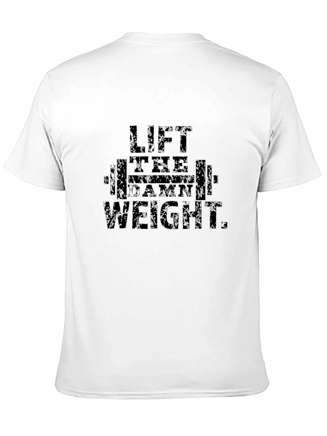 Lift The Damn Weight Black T-Shirt