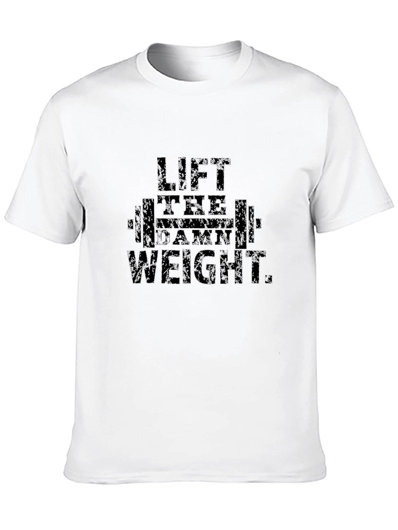 Lift The Damn Weight Black T-Shirt