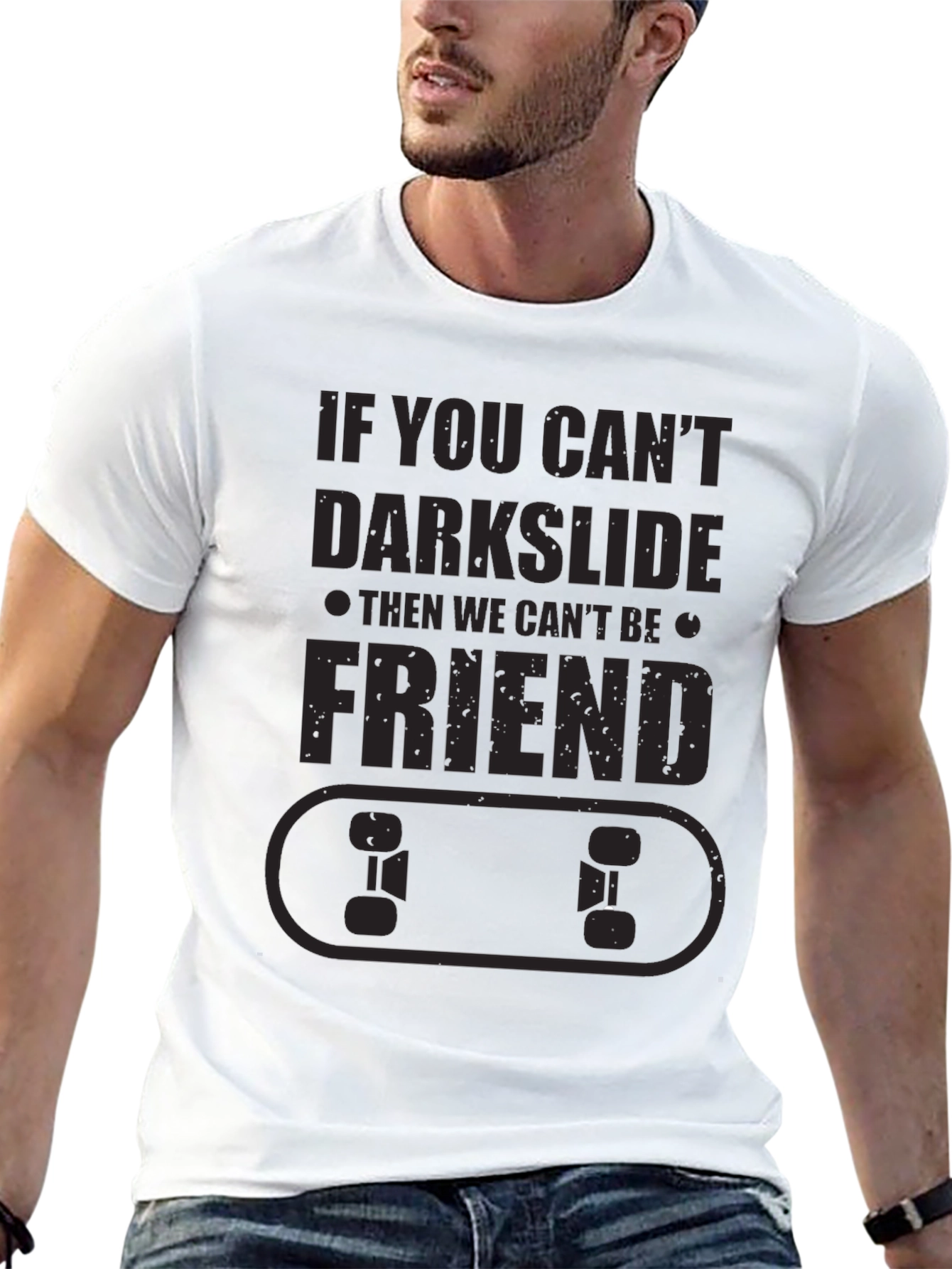 Darkslide T-Shirt - Skater Humor Tee