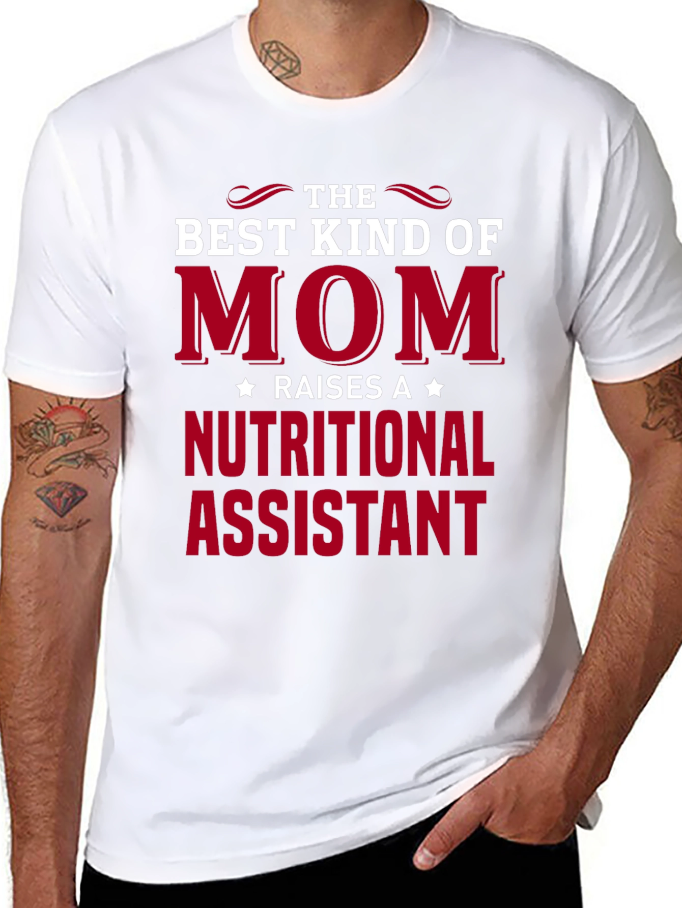 Best Kind of Mom Nutritional Assistant T-Shirt