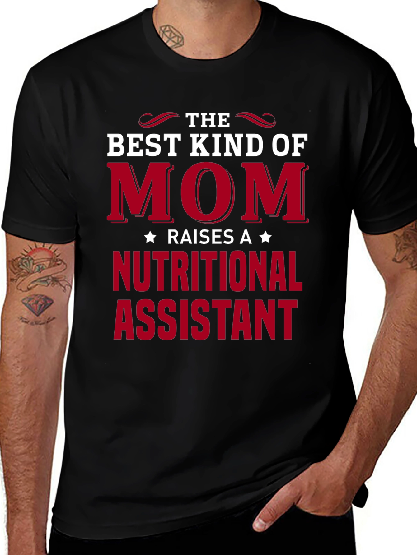Best Kind of Mom Nutritional Assistant T-Shirt