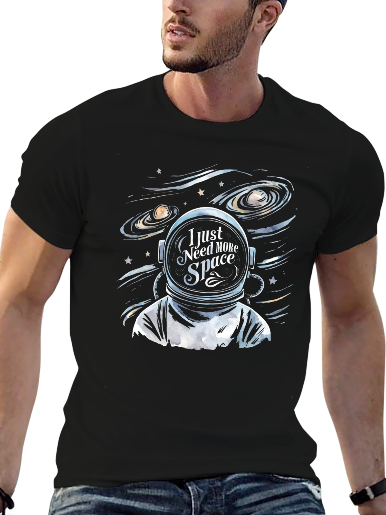 I Just Need More Space Graphic T-Shirt