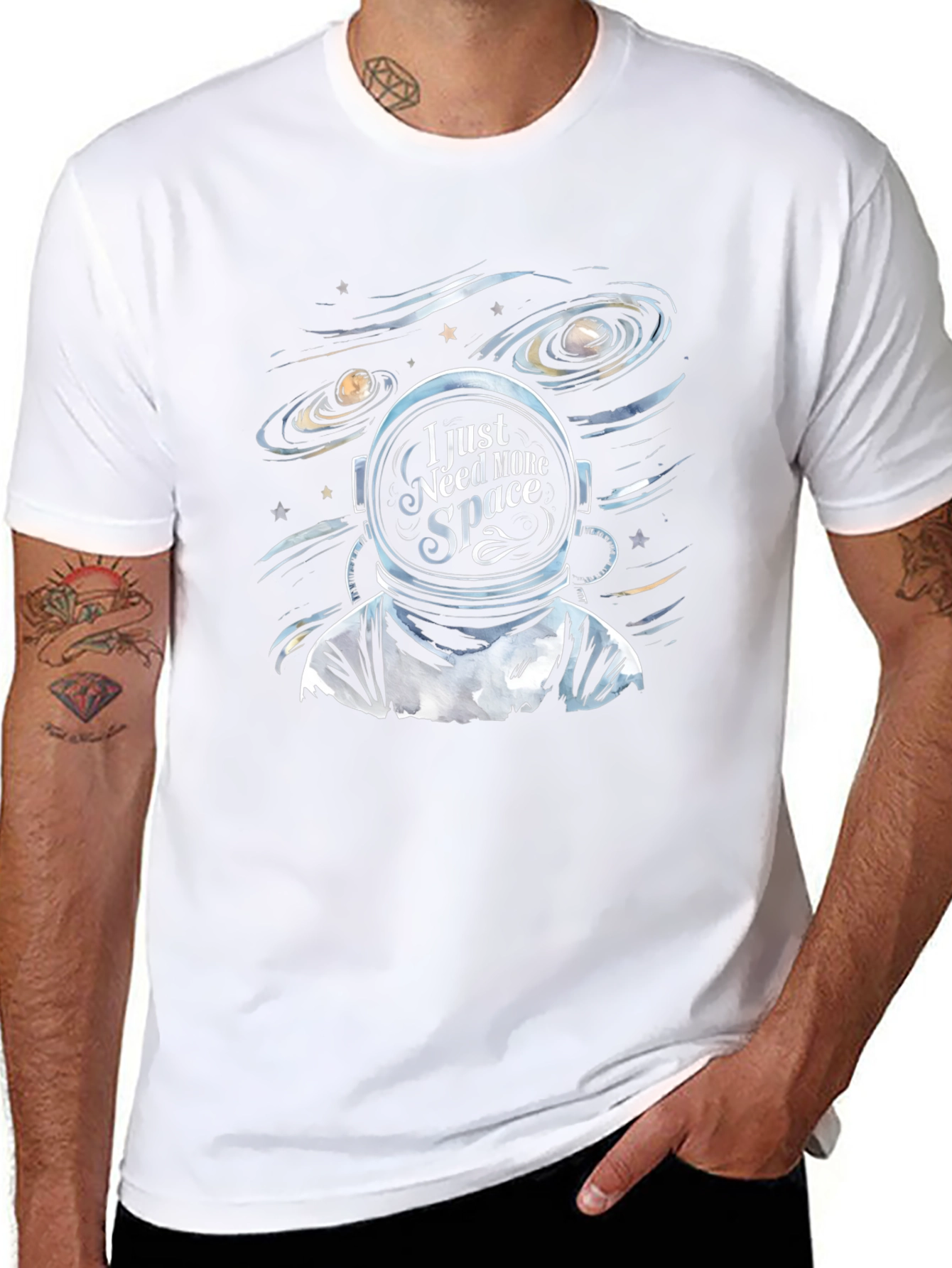 I Just Need More Space Graphic T-Shirt