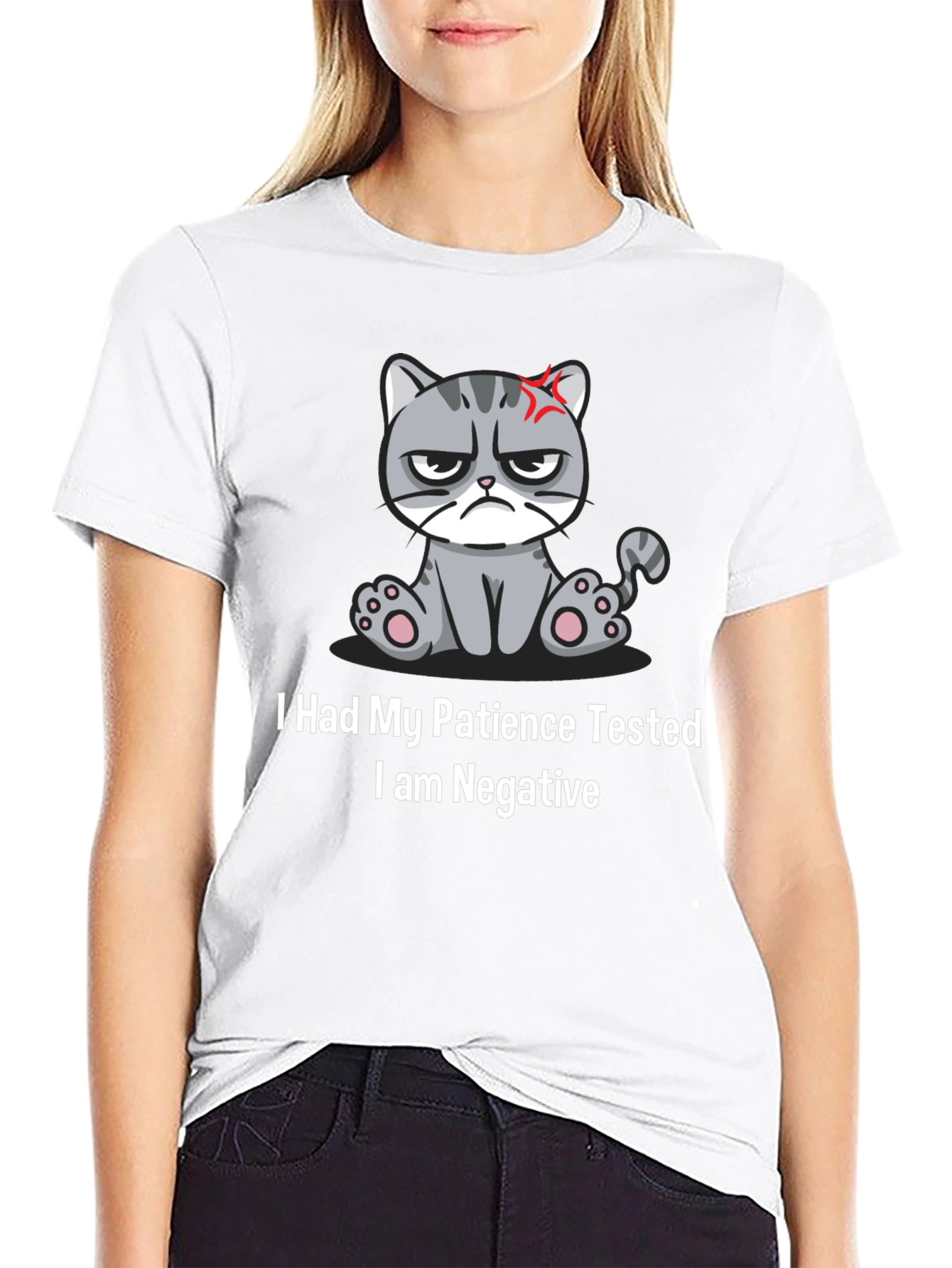 Grumpy Cat Patience Tested T-Shirt