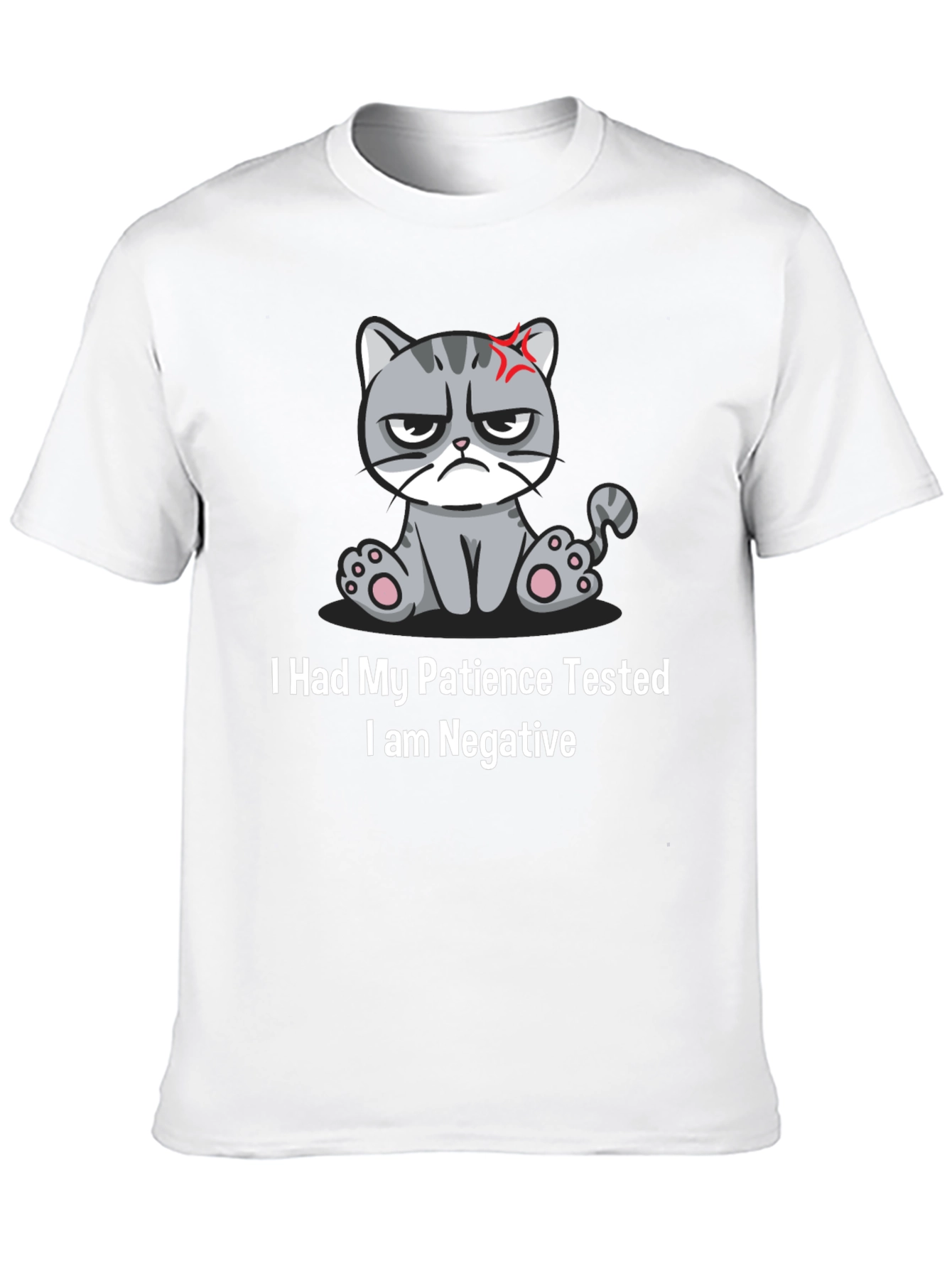 Grumpy Cat Patience Tested T-Shirt