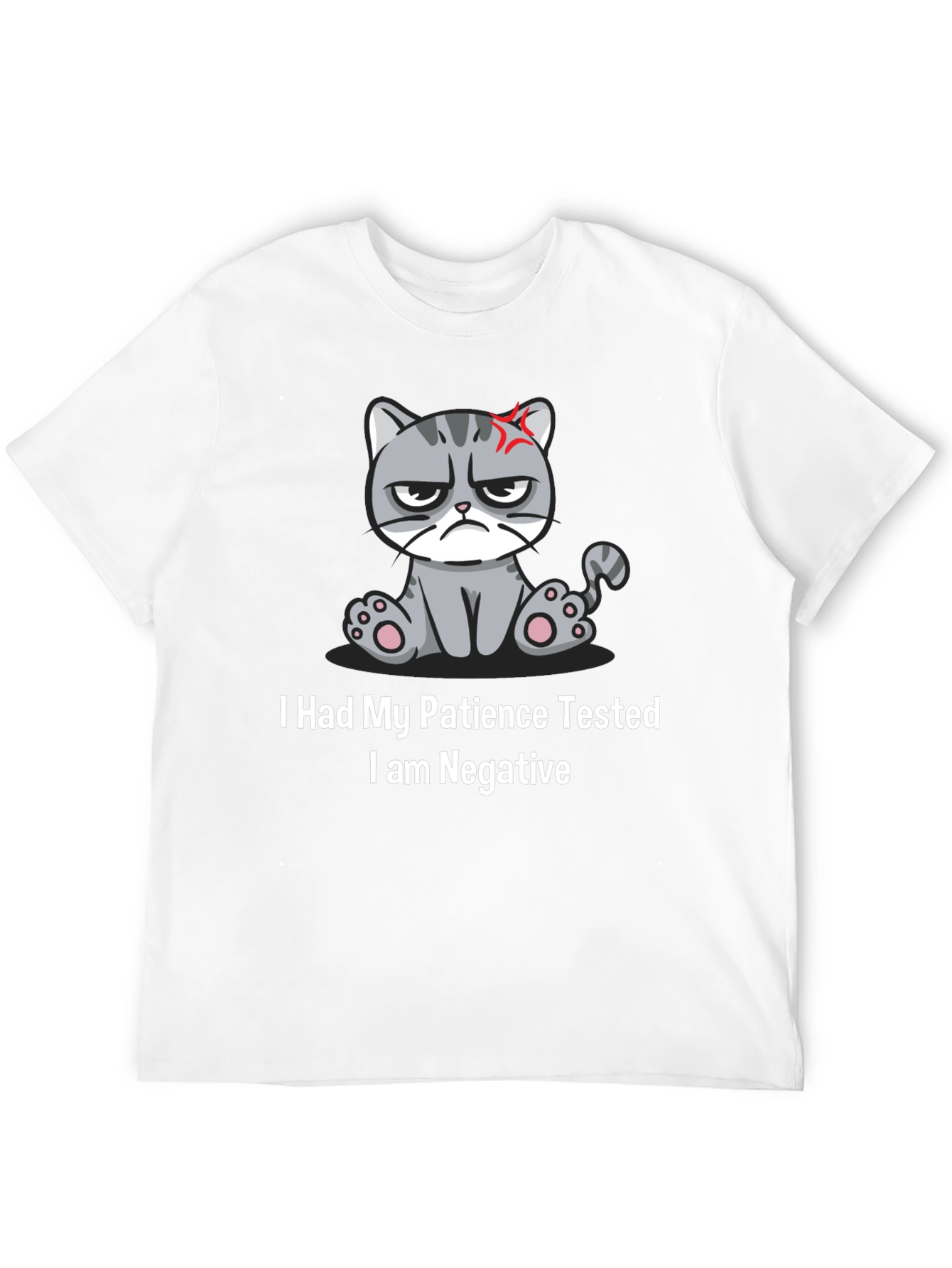 Grumpy Cat Patience Tested T-Shirt
