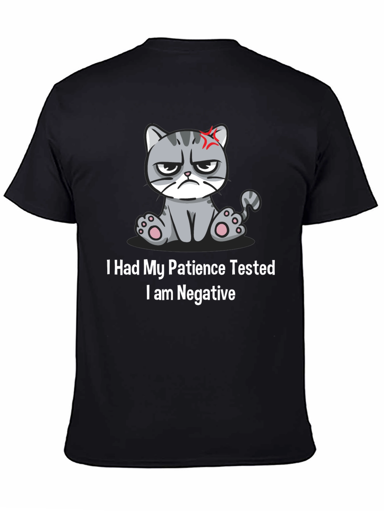Grumpy Cat Patience Tested T-Shirt