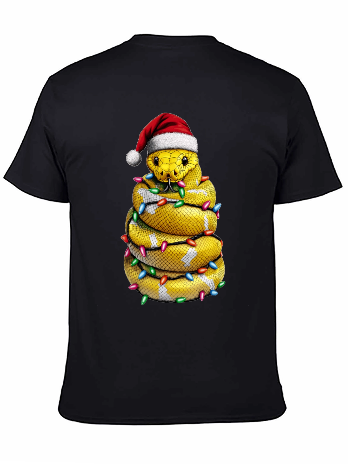 Festive Snake Christmas T-Shirt